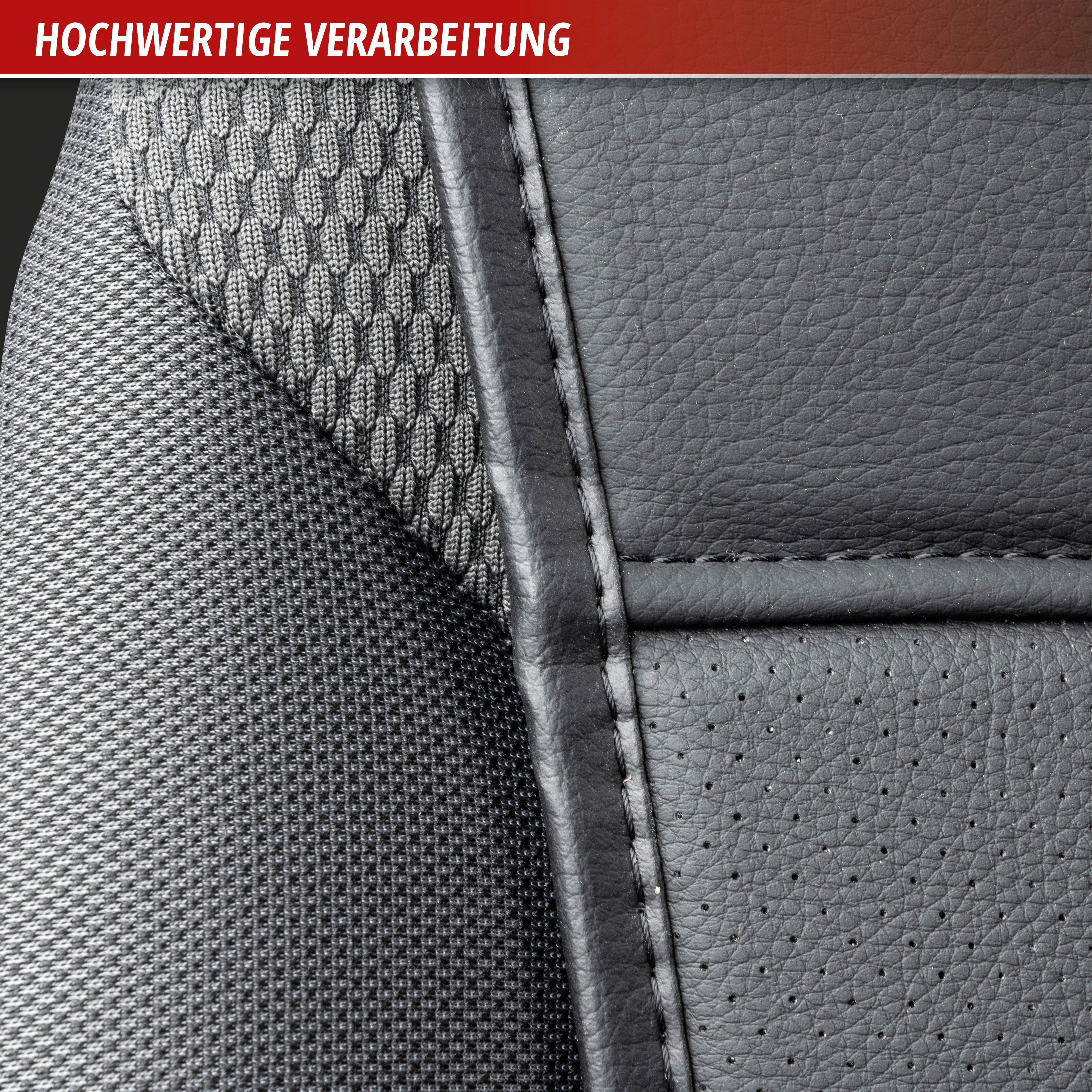 PKW Sitzauflage Lewis, Auto-Sitzaufleger schwarz