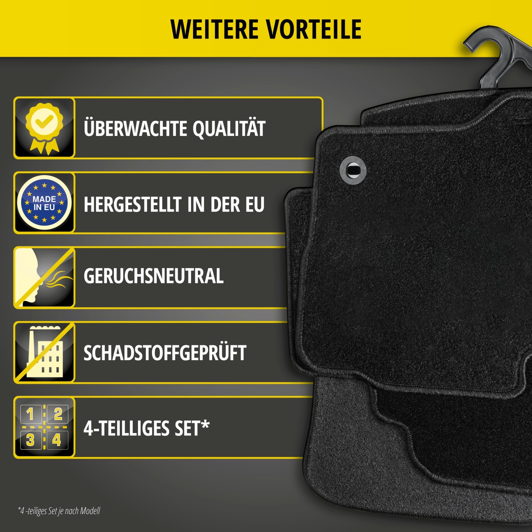 Fußmatten für Citroen Jumper I 2002-2006