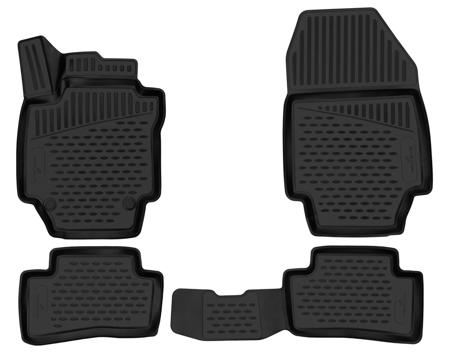 Tapis en caoutchouc XTR pour Renault Captur I (J5, H5) 06/2013- auj.