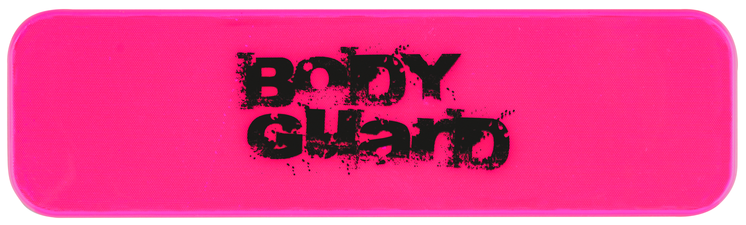 Neon Aufkleber Pink 70x20 mm, Reflektierende Aufkleber, Lifestyle