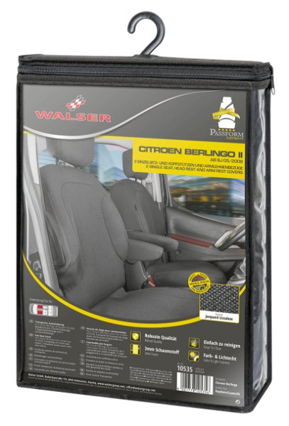 Autostoelhoes Transporter Fit Kunstleer Antraciet Geschikt Voor Opel Vivaro Renault Trafic Nissan Primastar Einzel Dubbele Bank 2527