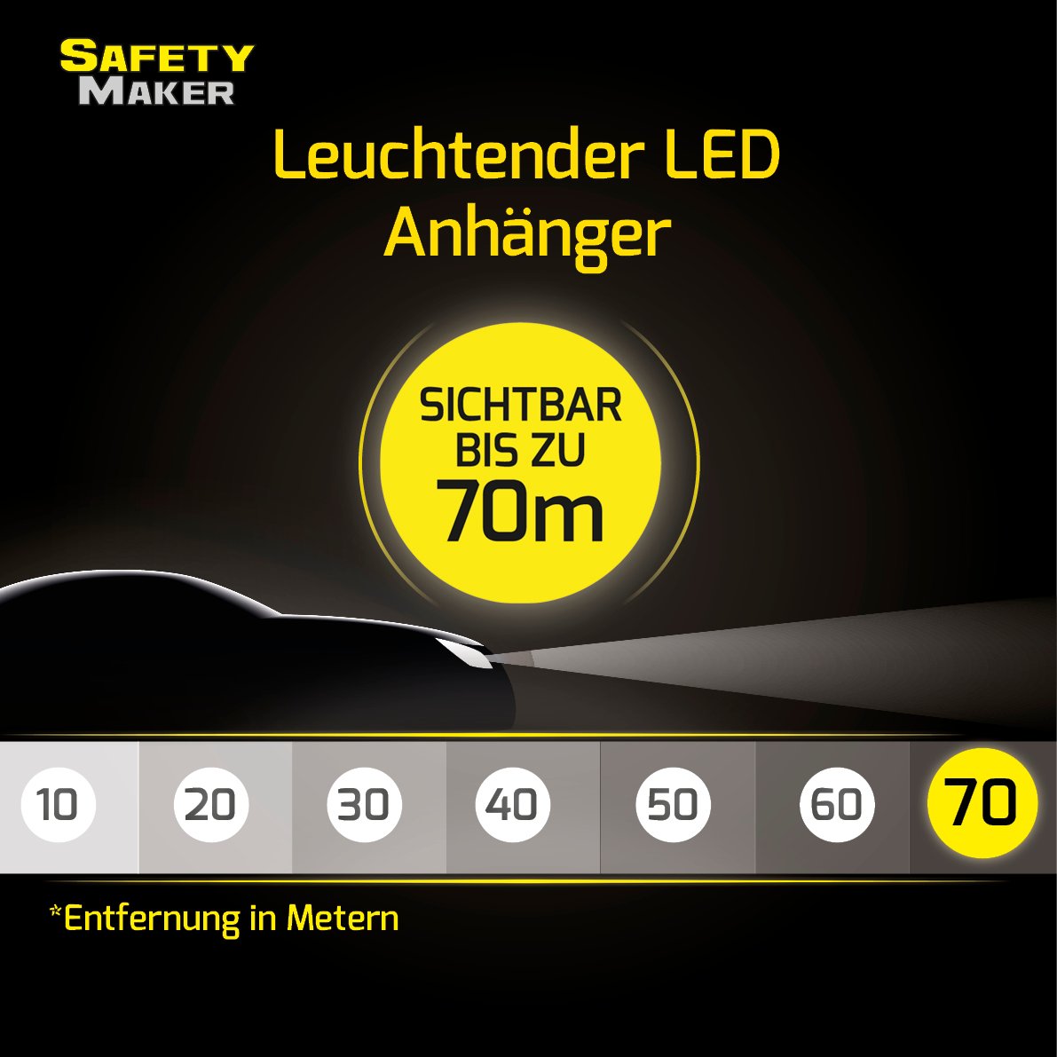 Twinkle LED Anhänger rot