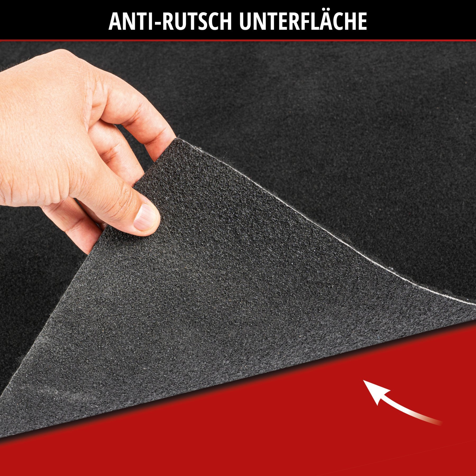 Autoteppich Cutty 150x100 cm universal schwarz