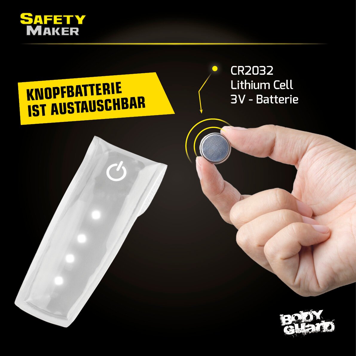 Multilight XL, LED-Clip silber
