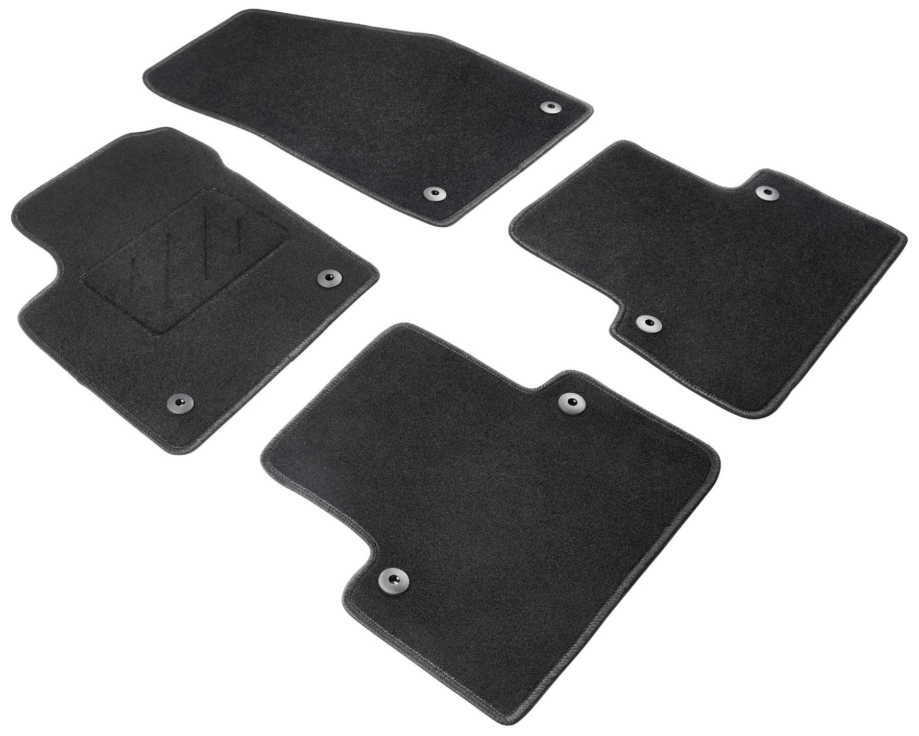 Tapis de sol pour Volvo S40 II/V50 12/2003-12/2012, Volvo C30 09/2006-12/2013