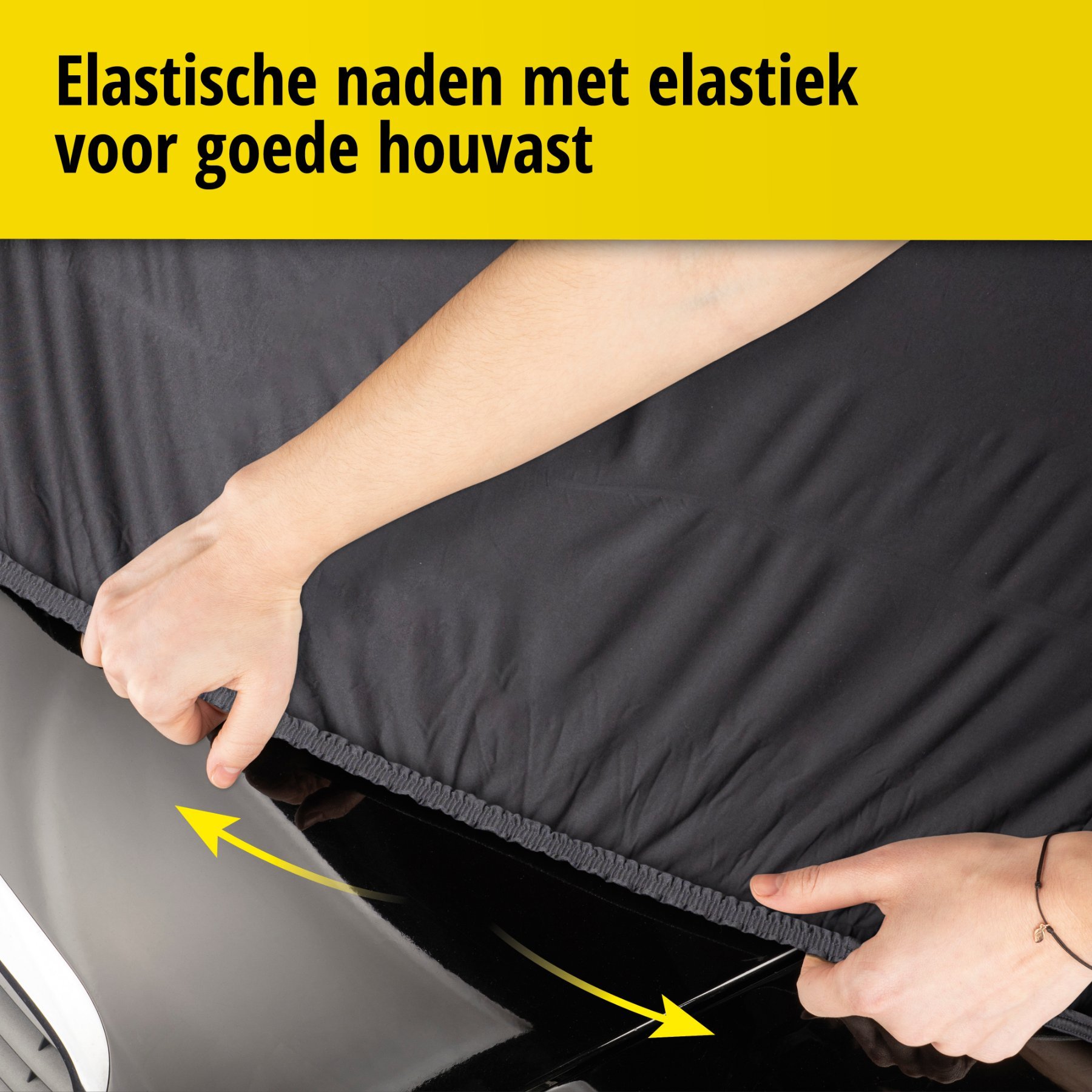 Autobeschermhoes afdekhoes Indoor Soft maat 7 zwart
