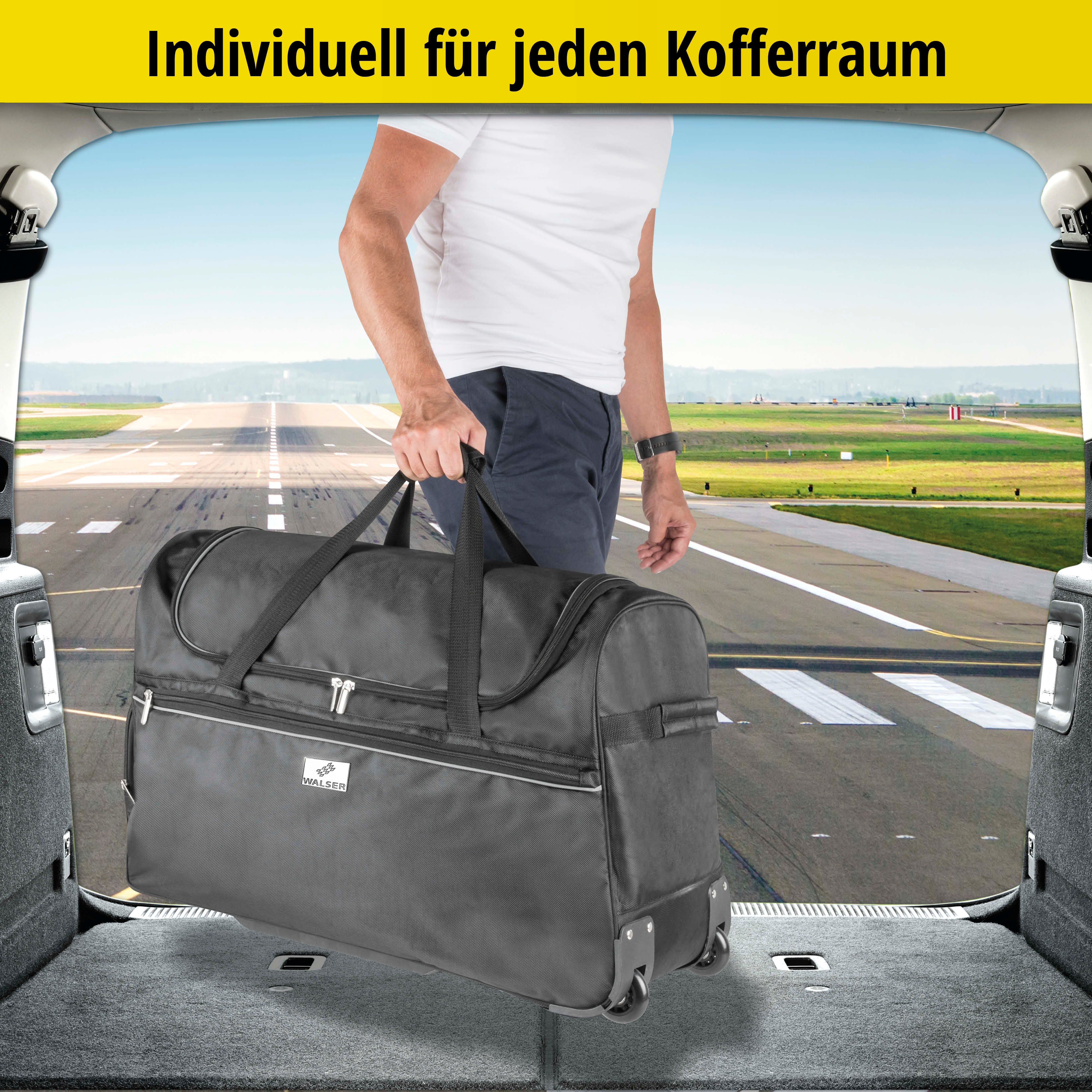 Carbags Trolley Bag, Reisetasche, Reisetrolley 85L - 60x30x40 cm