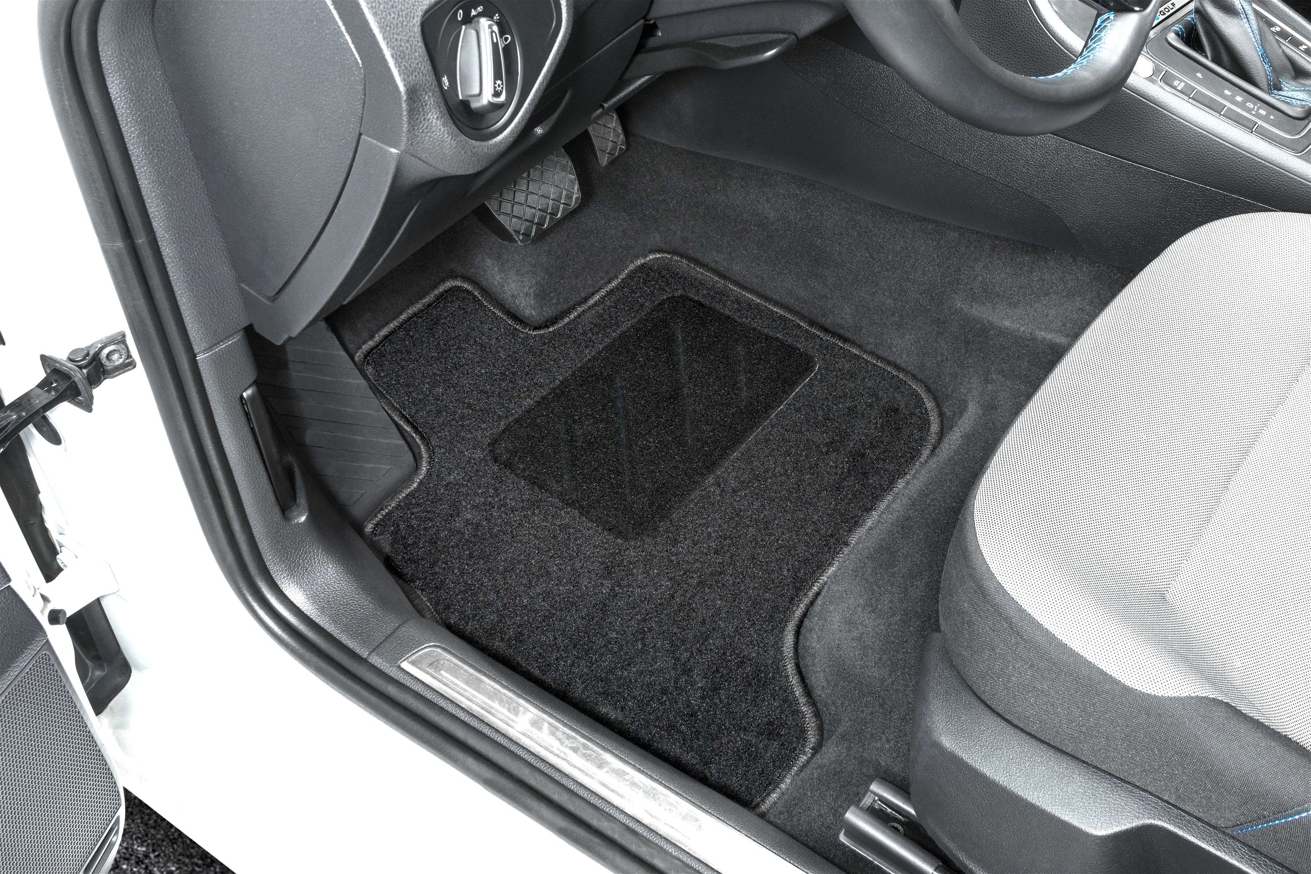 Tapis de sol pour VW T4 (cabine de conduite) 2 sièges avec transmission manuelle 1990 - 2003