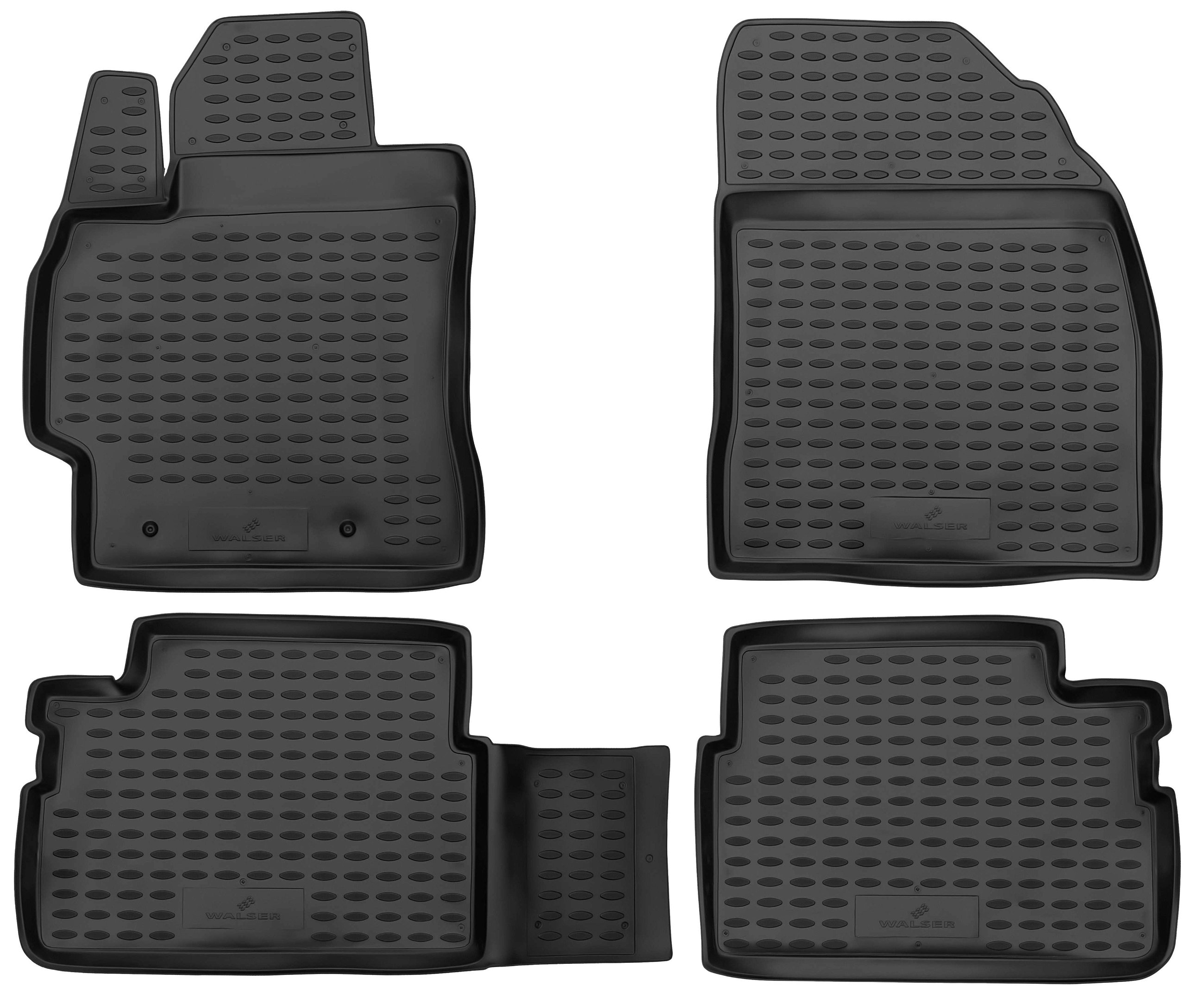 Tapis en caoutchouc XTR pour Toyota Auris 10/2006 - 09/2012