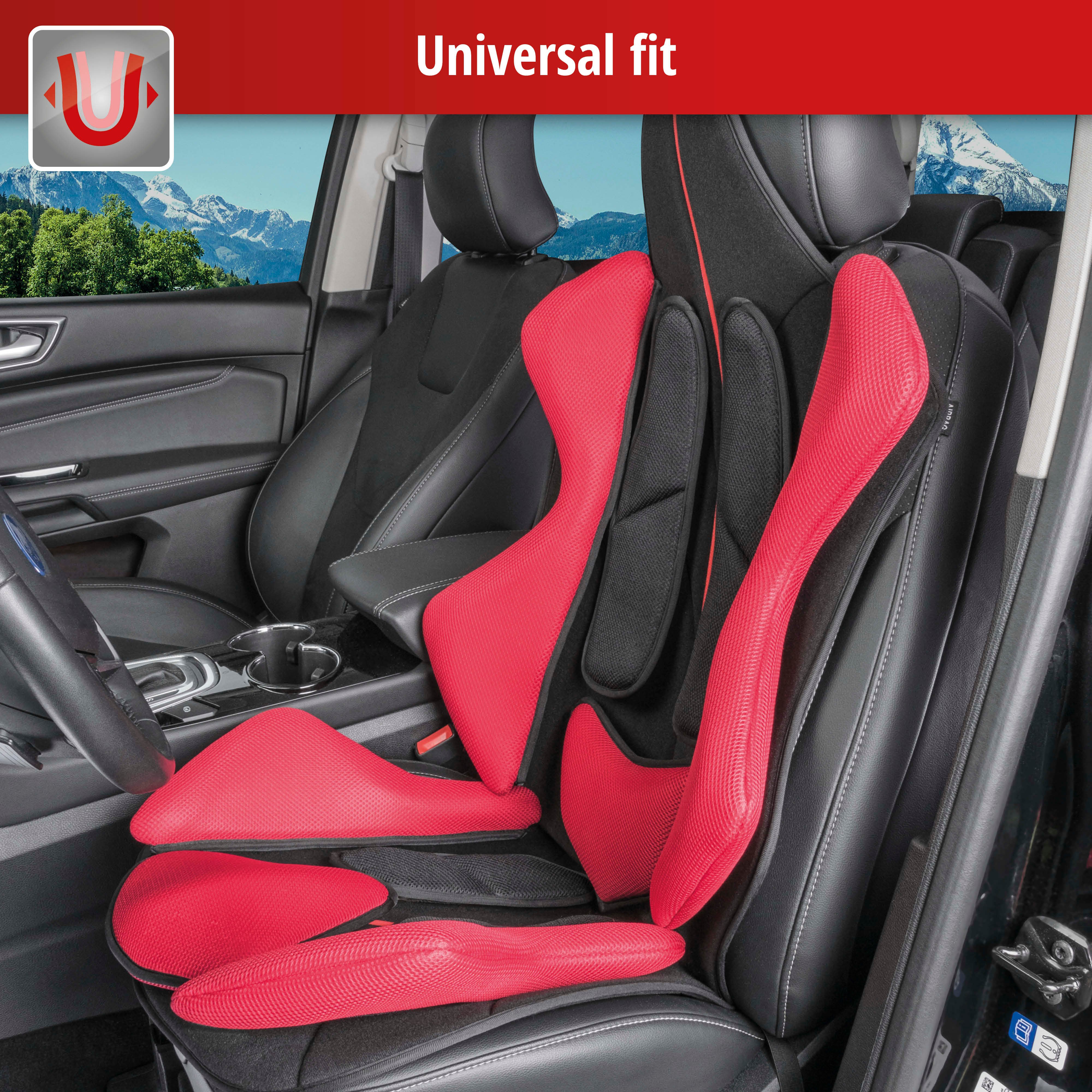 Car Seat cover X-Race black red