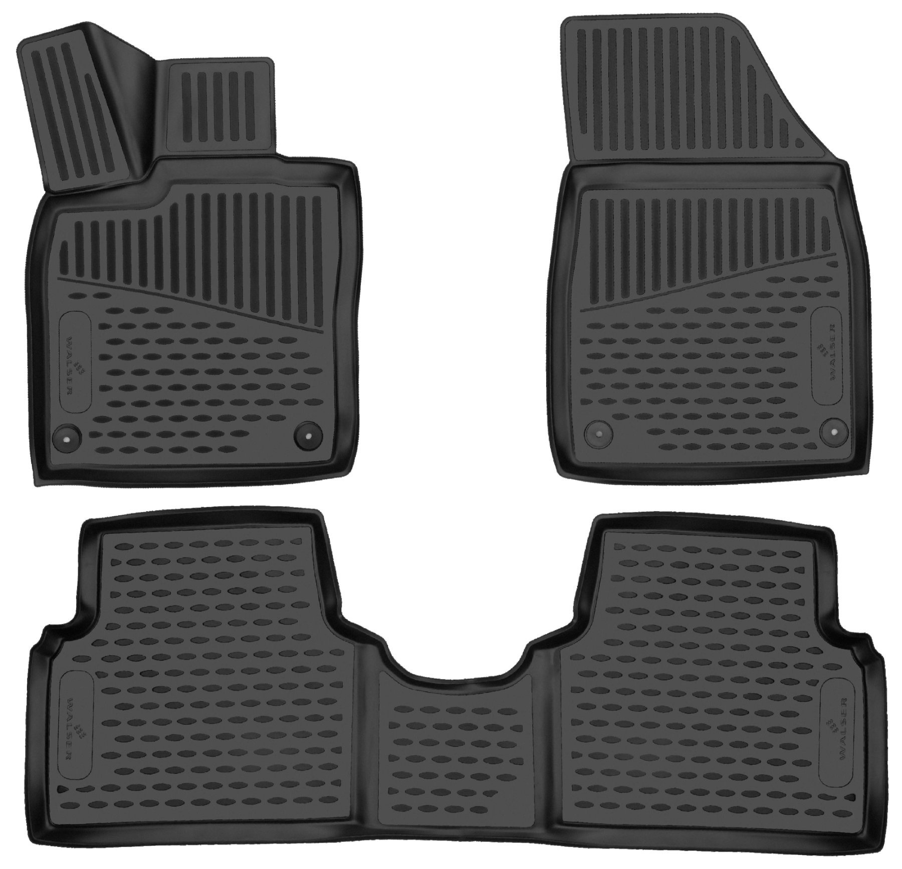 Tappetini in gomma per auto su misura XTR per VW ID.3 (E11, E12) 11/2019-Oggi