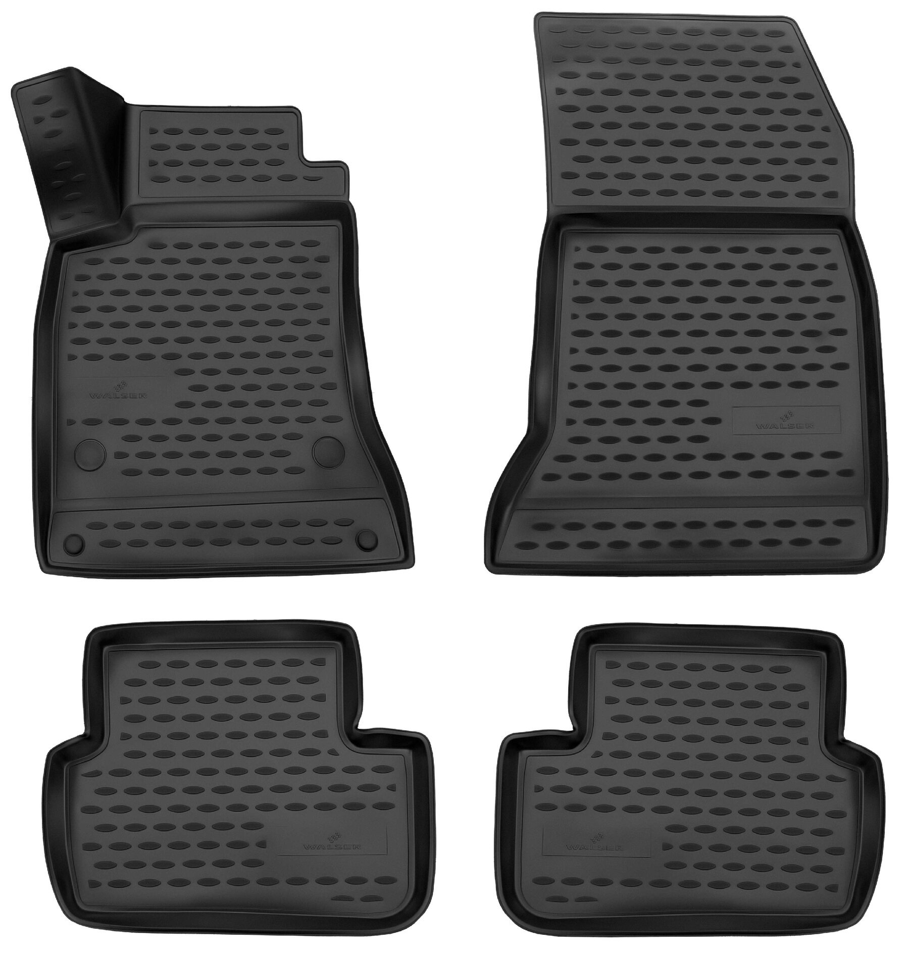 Rubberen Voetmatten XTR geschikt voor Mercedes-Benz B-Klasse Sports Tourer (W246) 2011 - 2018
