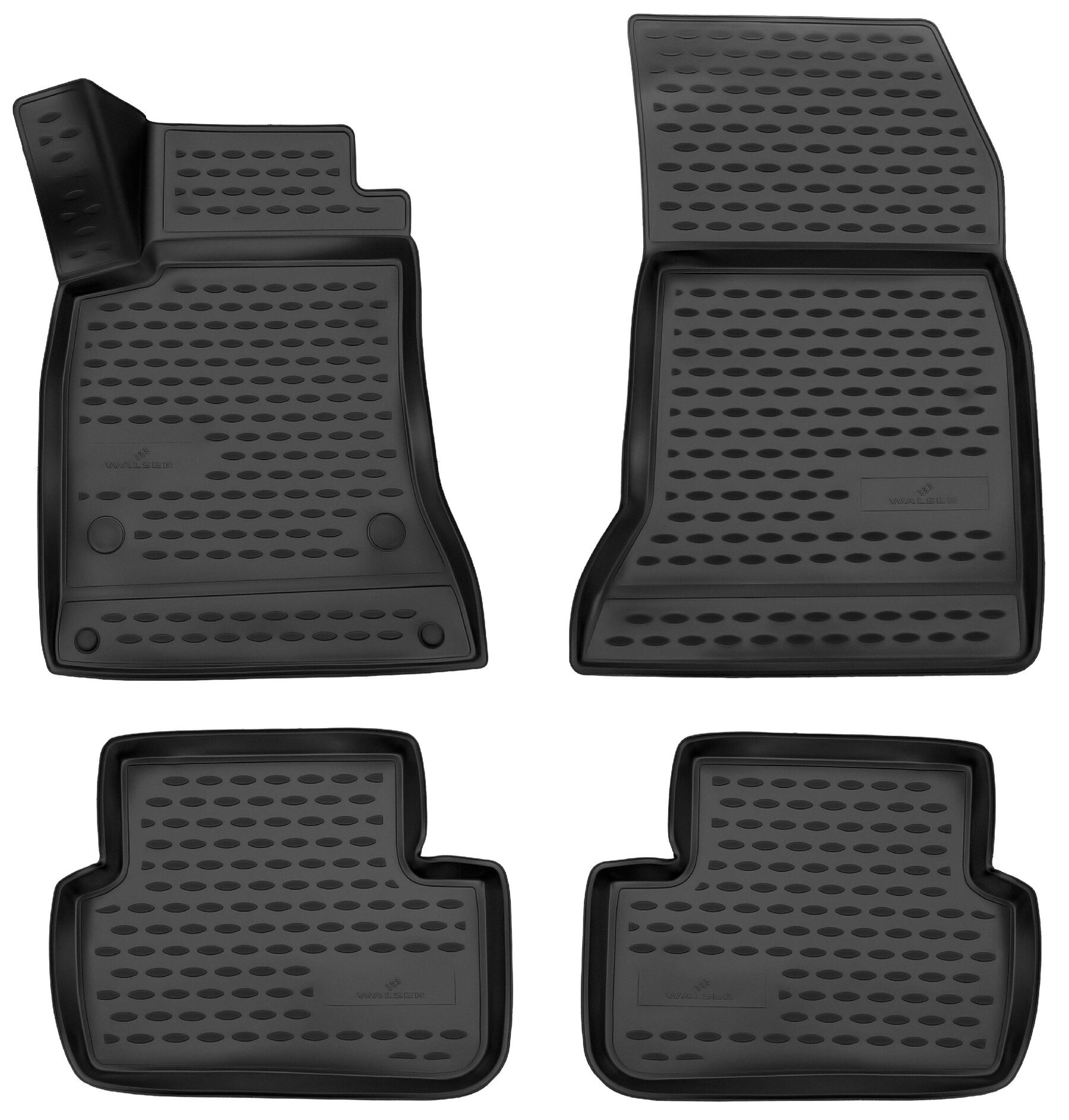 Tappetini in gomma per auto su misura XTR per Mercedes -Benz classe B Sports Tourer (W246), 2011 - 2018