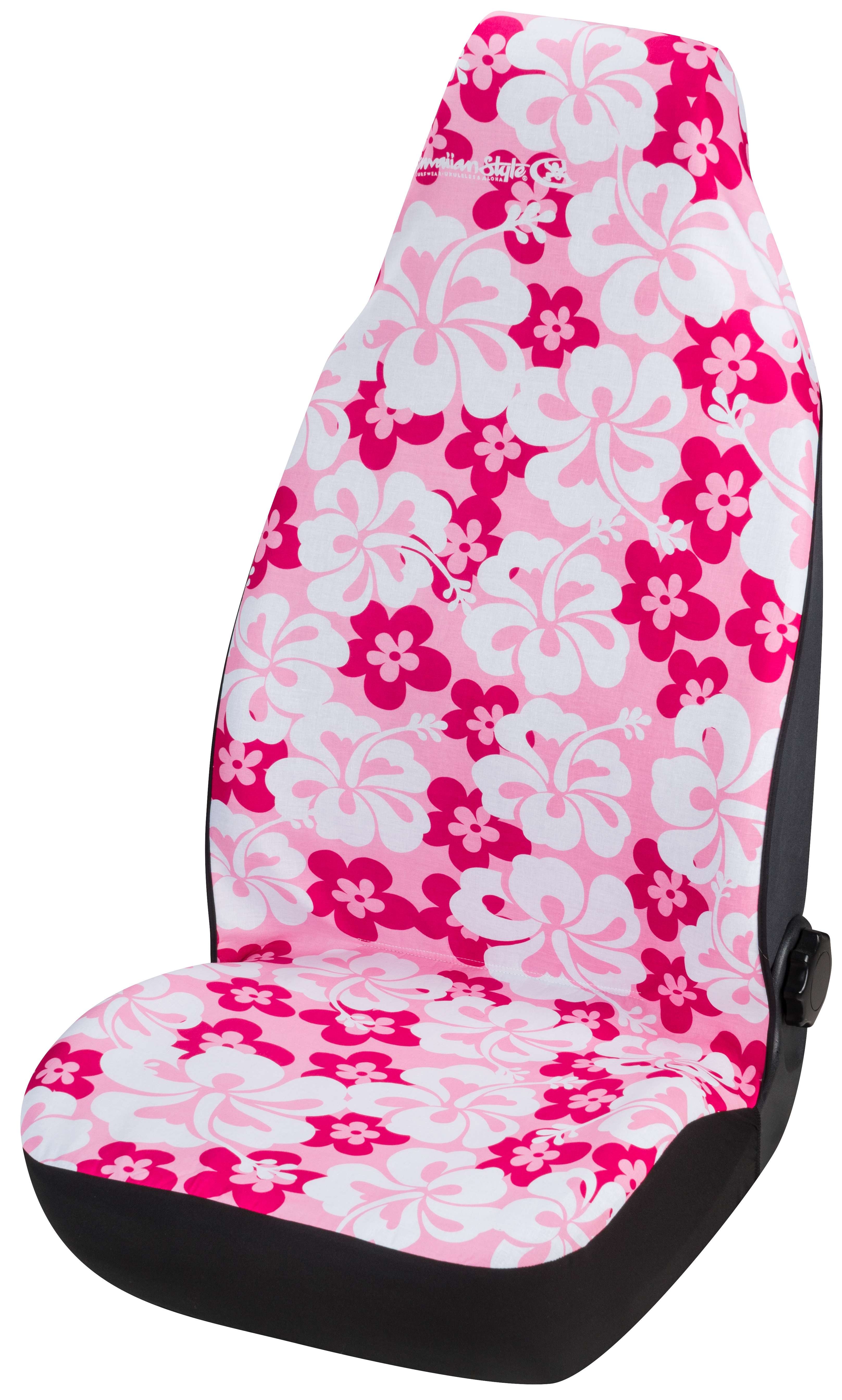Hawaii Seat cover in pink Cloth Seat Covers Car Seat Covers Seat