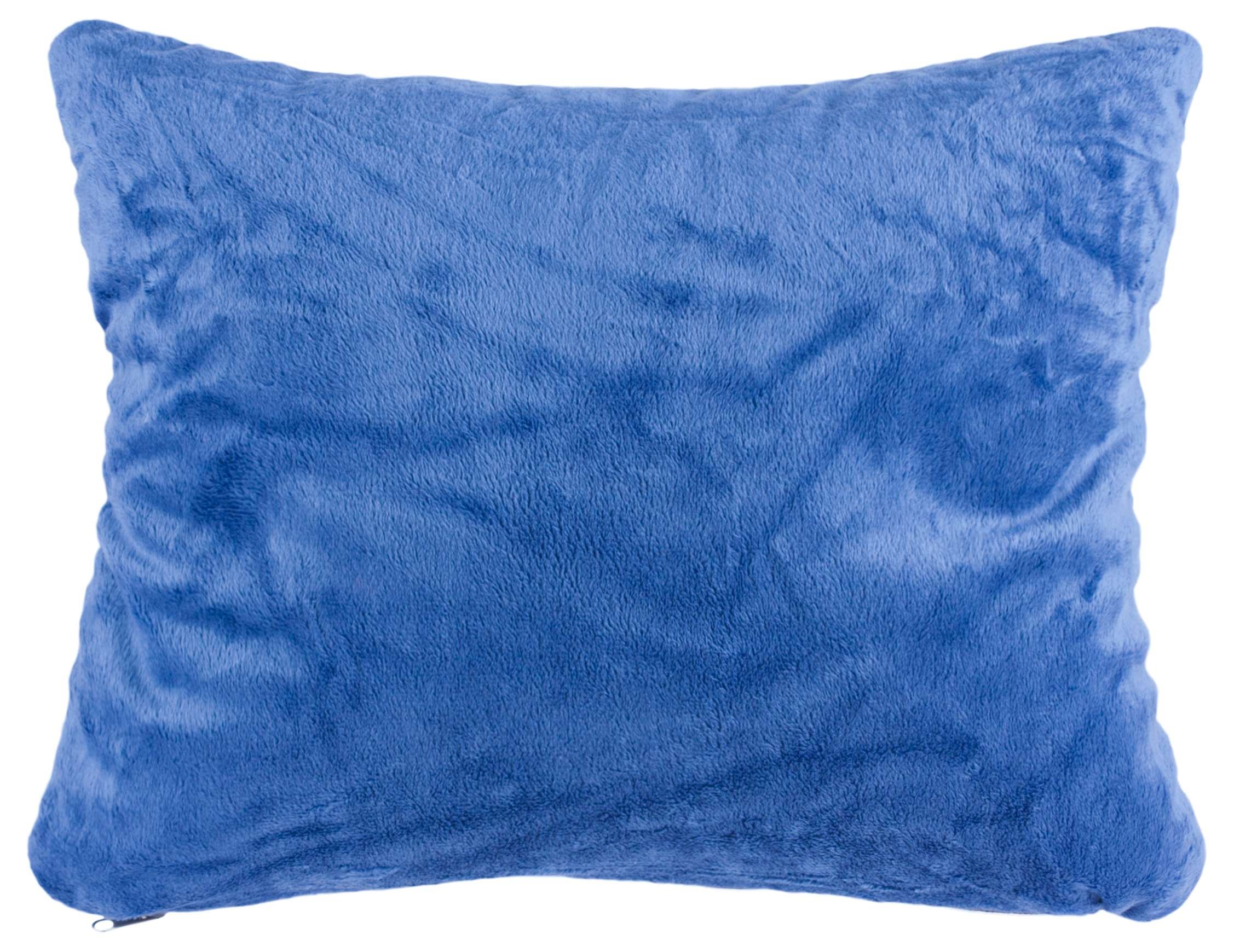 Nekkussen travel, reiskussen 2 in 1, neksteunkussen, blauw