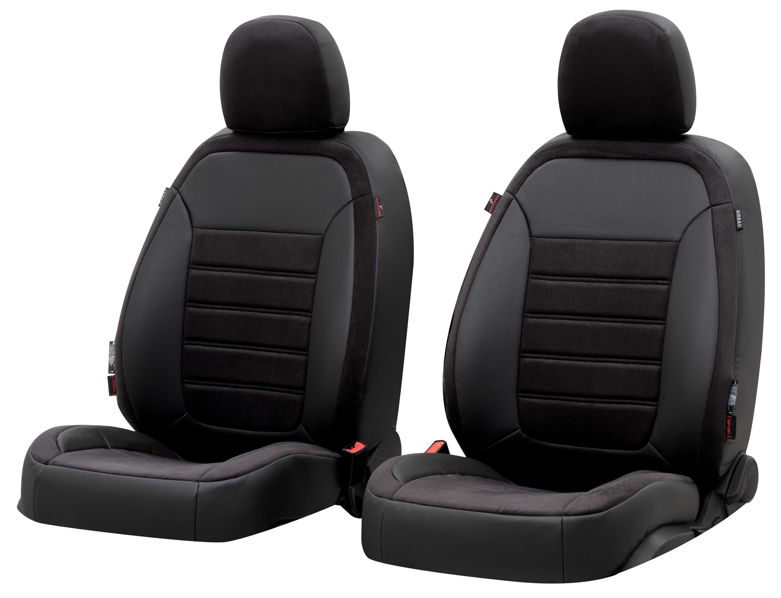 Passform Sitzbezug Bari für Toyota Yaris (P13) 12/2010-Heute, 2 Einzelsitzbezüge für Normalsitze