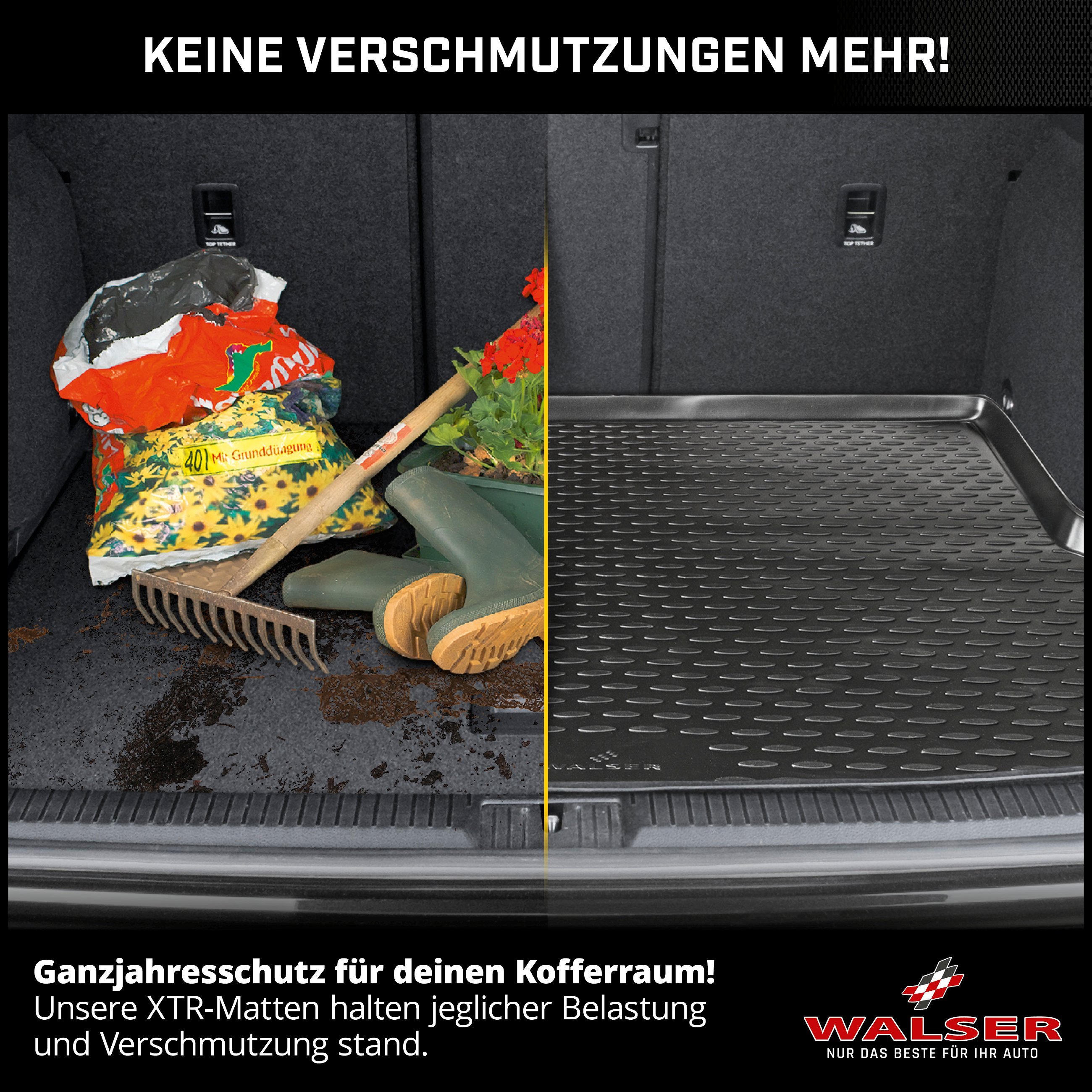 Kofferraumwanne XTR für VW Amarok Doppelkabine 2010-Heute