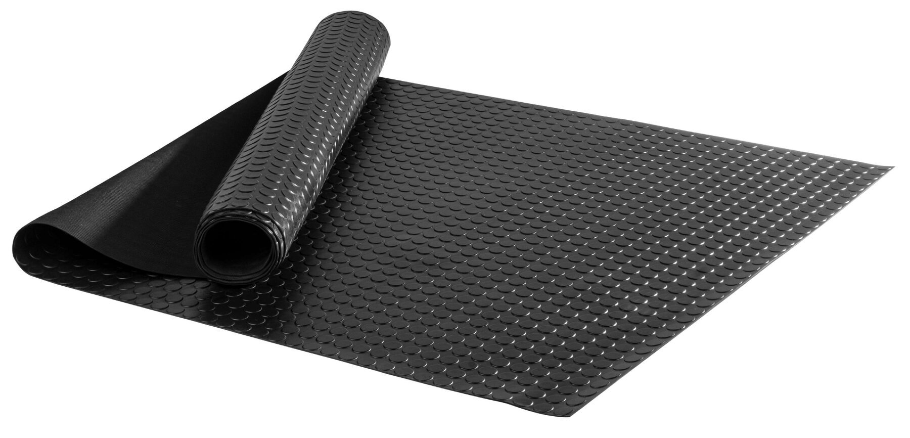Car mat Coin 100x250 cm universal black