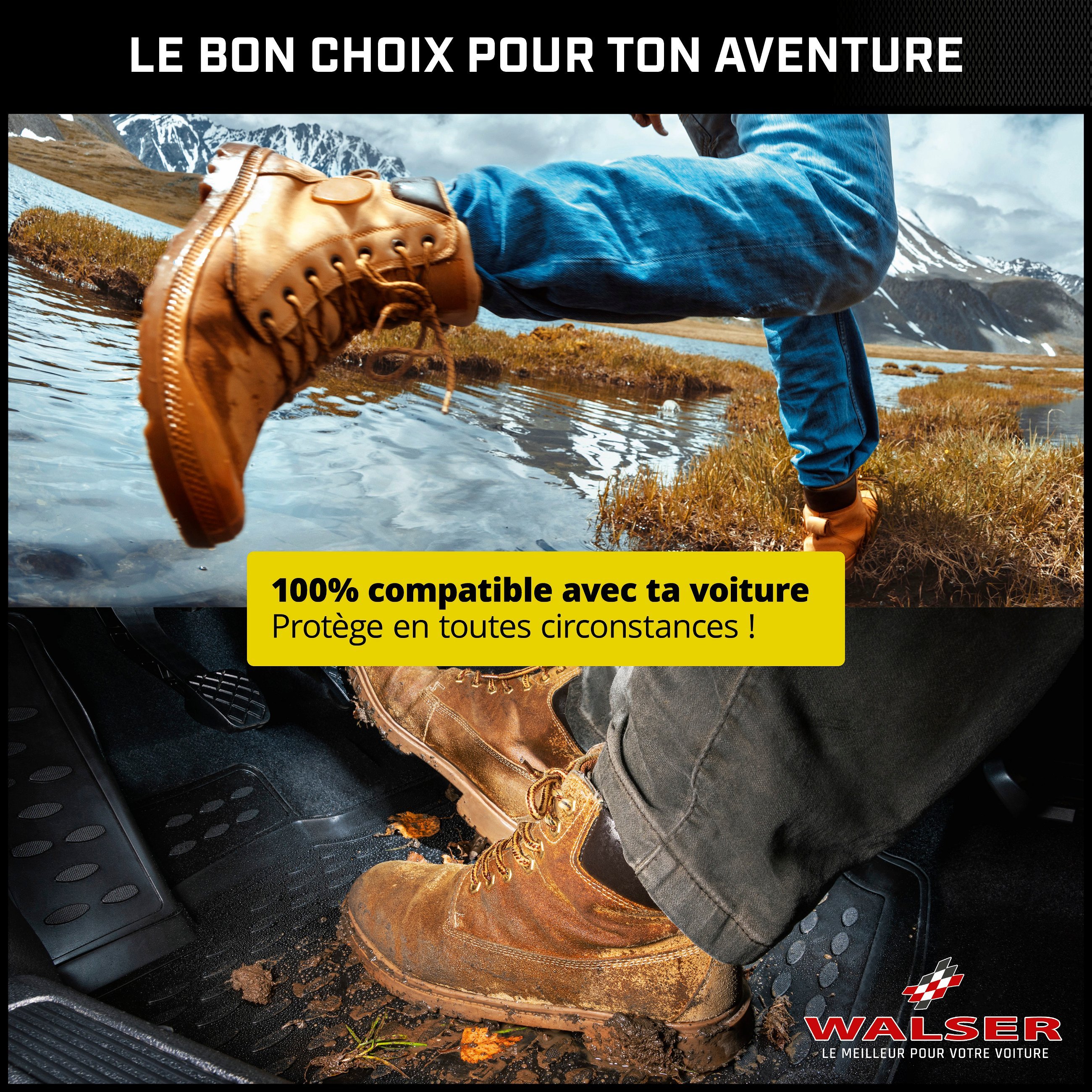 Tapis en caoutchouc XTR pour Volvo XC40 10/2017 - auj.