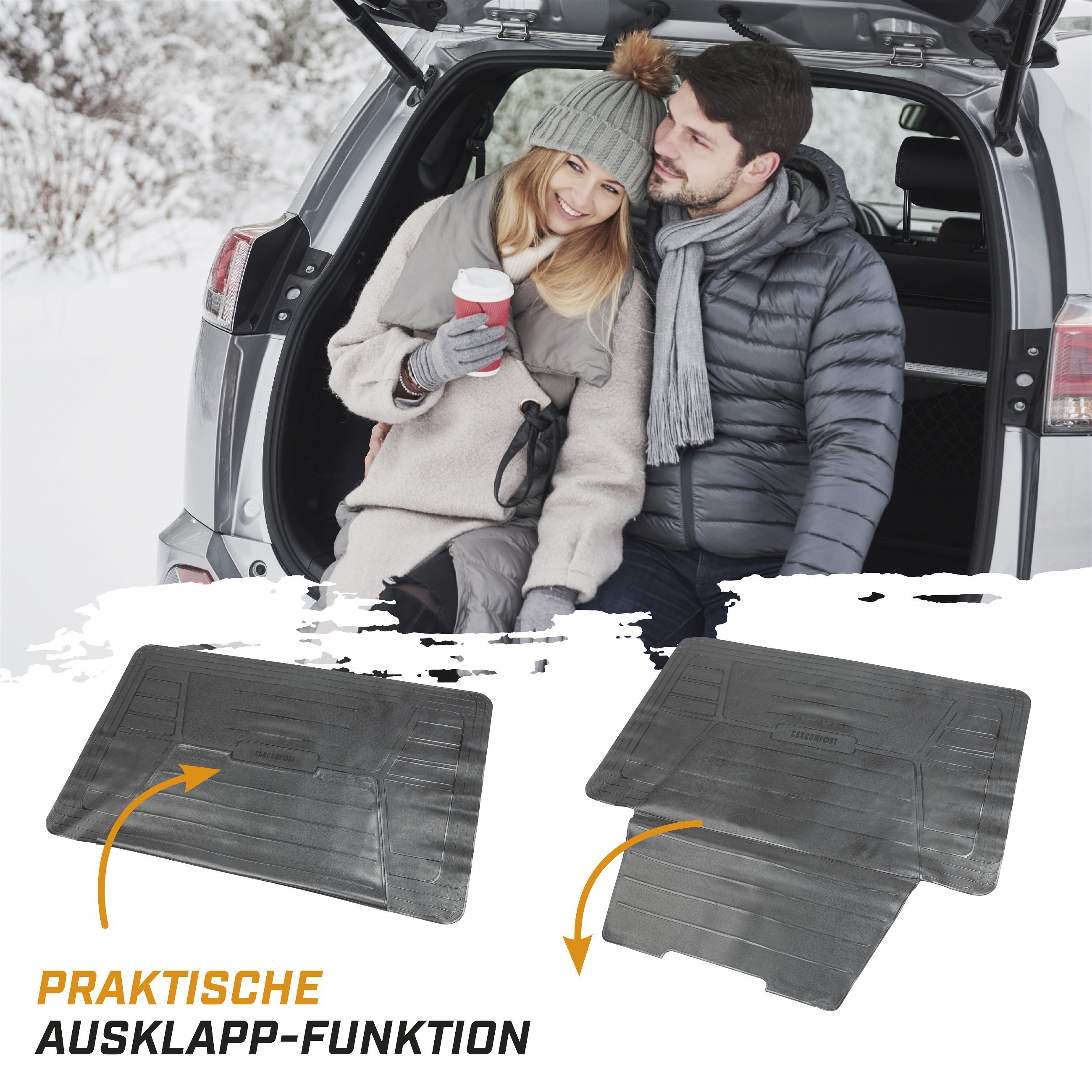 Car Protector Set - Kofferraum- und Ladekantenschutz in Einem