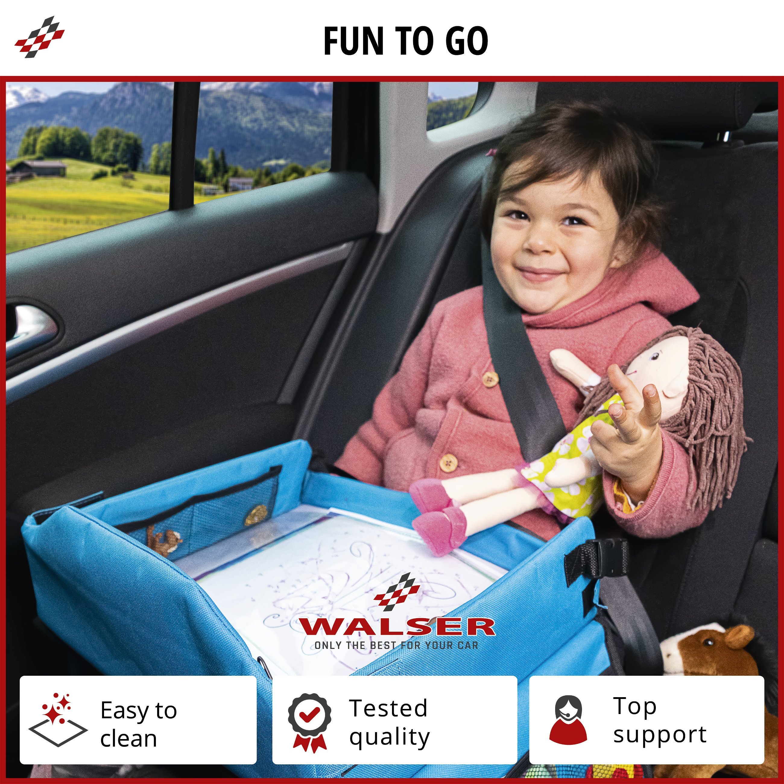 Kids car shop play table
