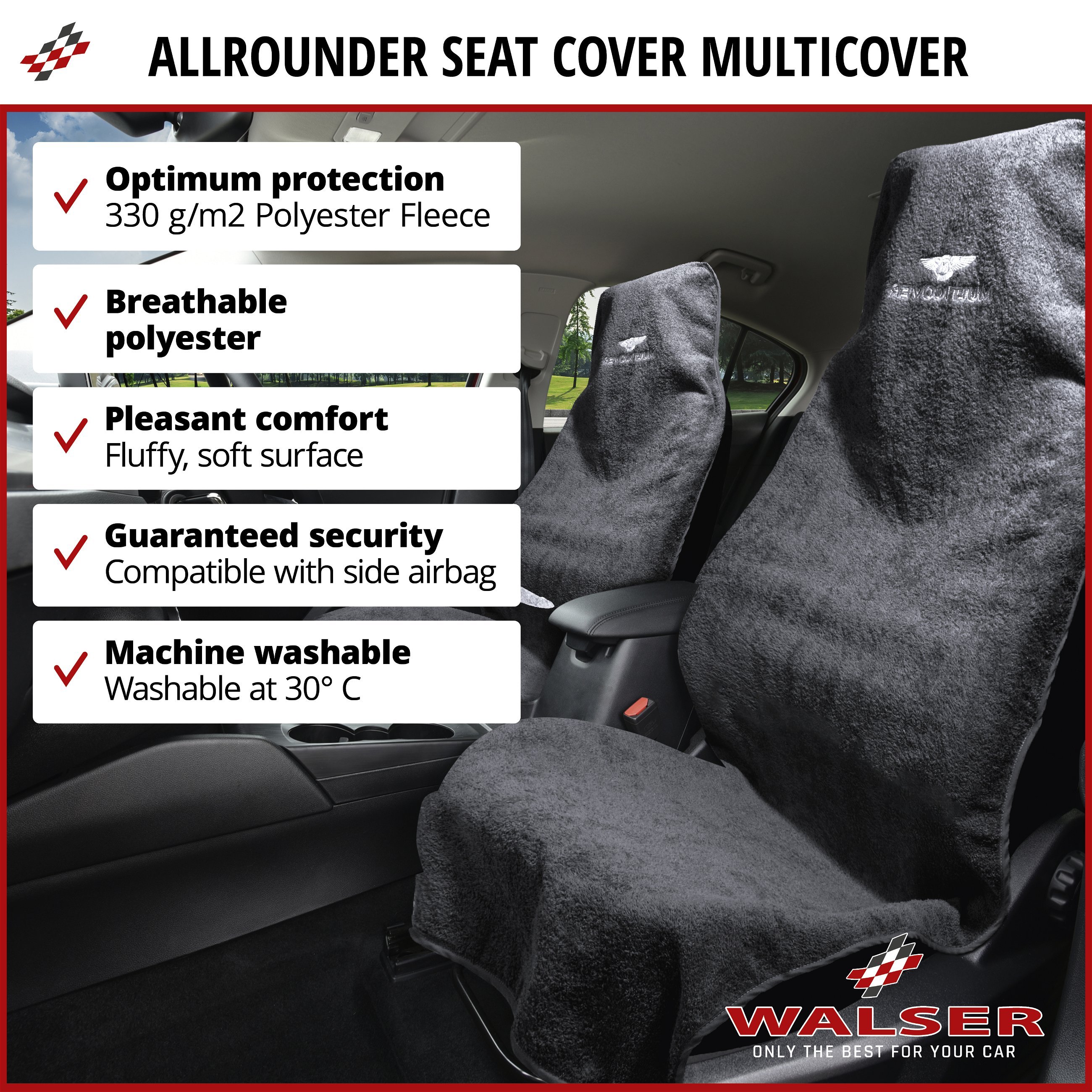 Car Seat cover Multicover grey