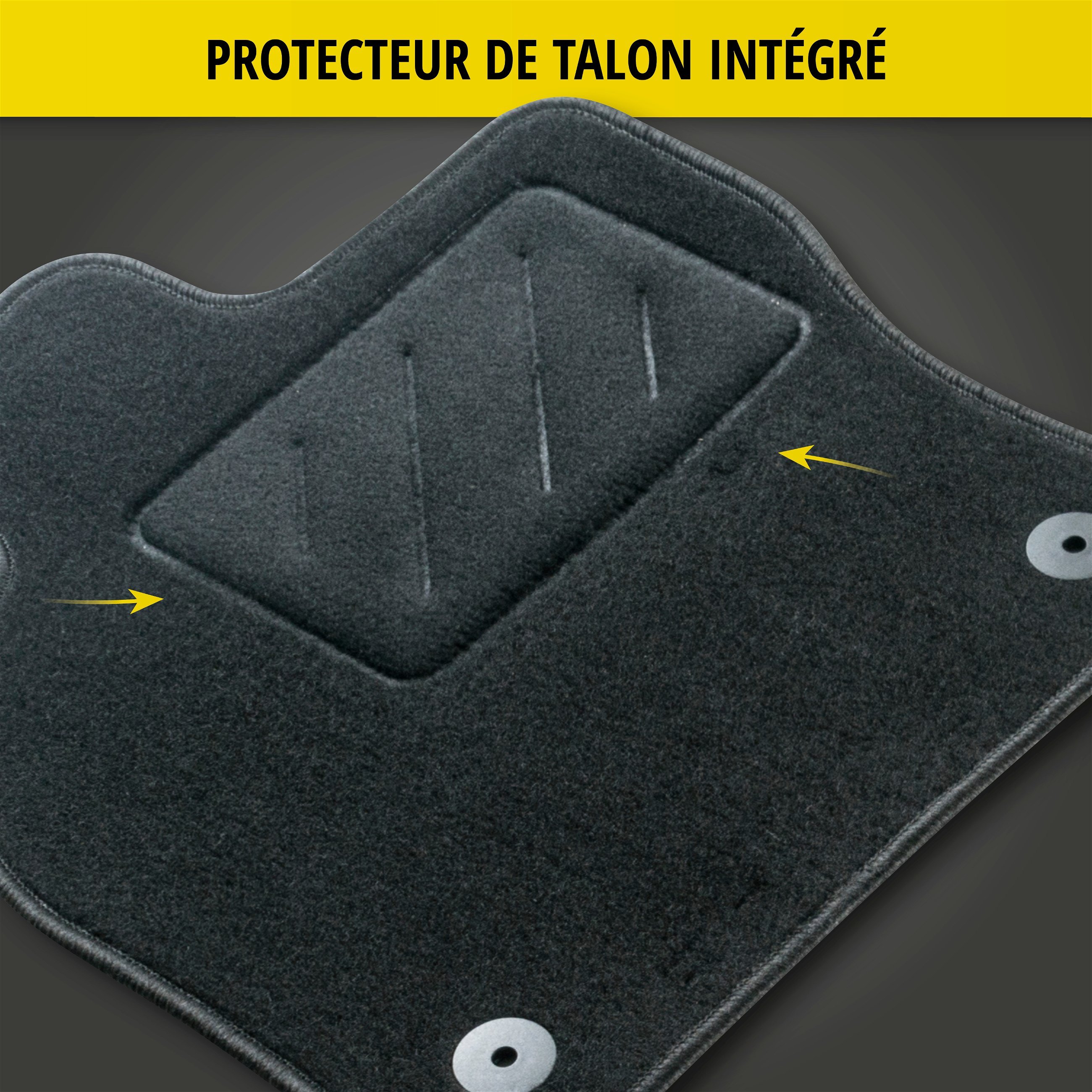 SAHLER Tapis coffre 4D Peugeot 208 II sur mesure sans odeur imperméable  antidérapant à prix pas cher