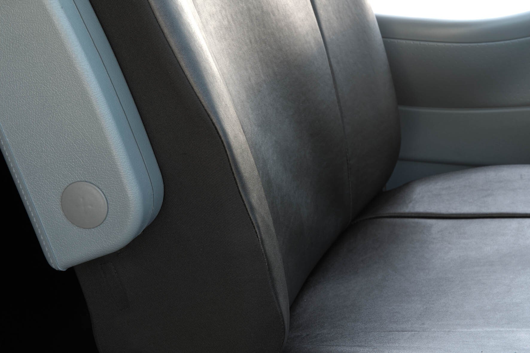 Housse de siège Transporter en simili cuir pour Ford Transit, siège simple et double