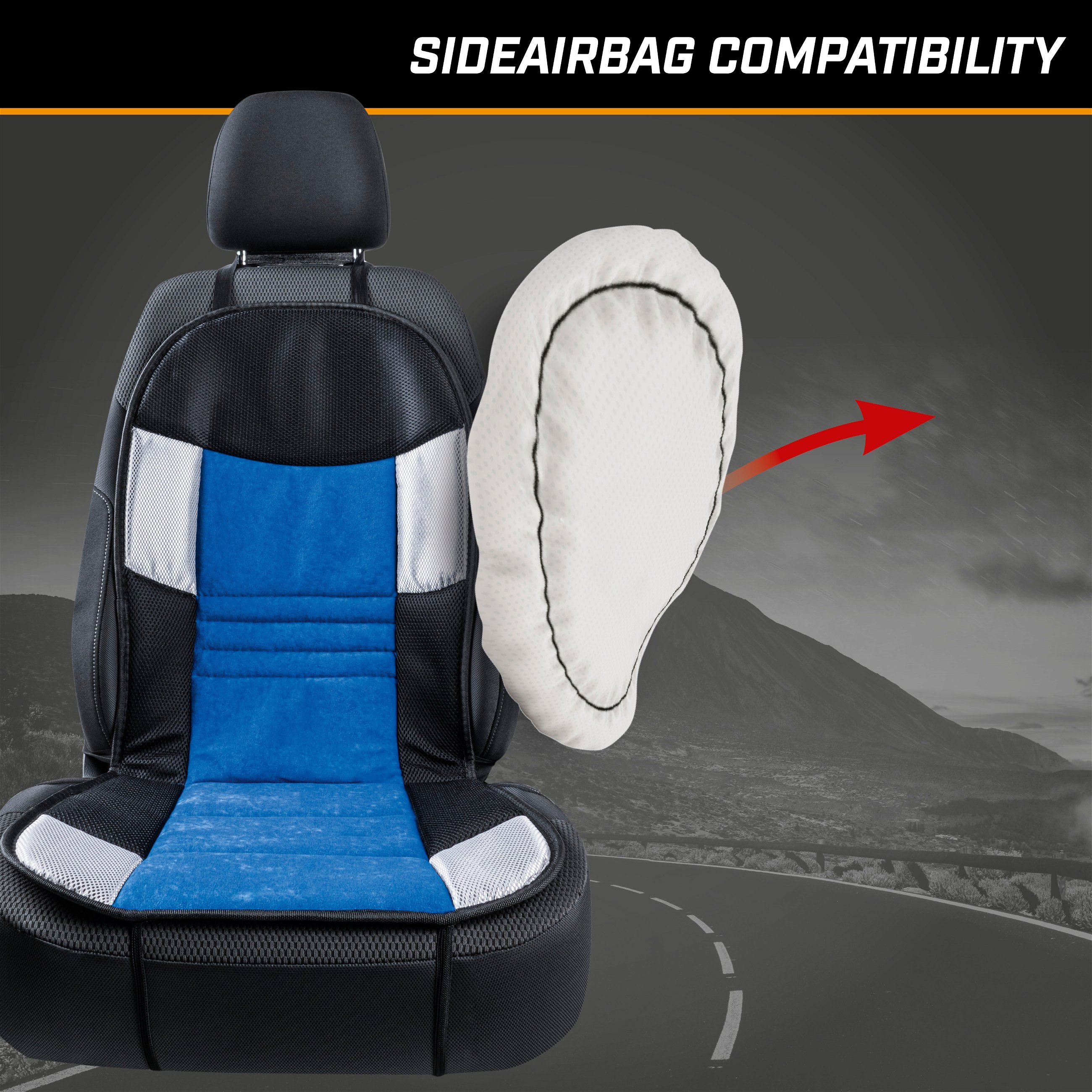 Car Seat cover Hunt blue