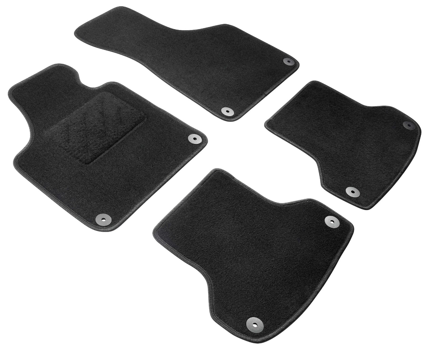 Tappetini per Audi A3 05/2003-12/2013, Audi A3 Sportback 09/2004-Oggi, Audi S3 2006-2012