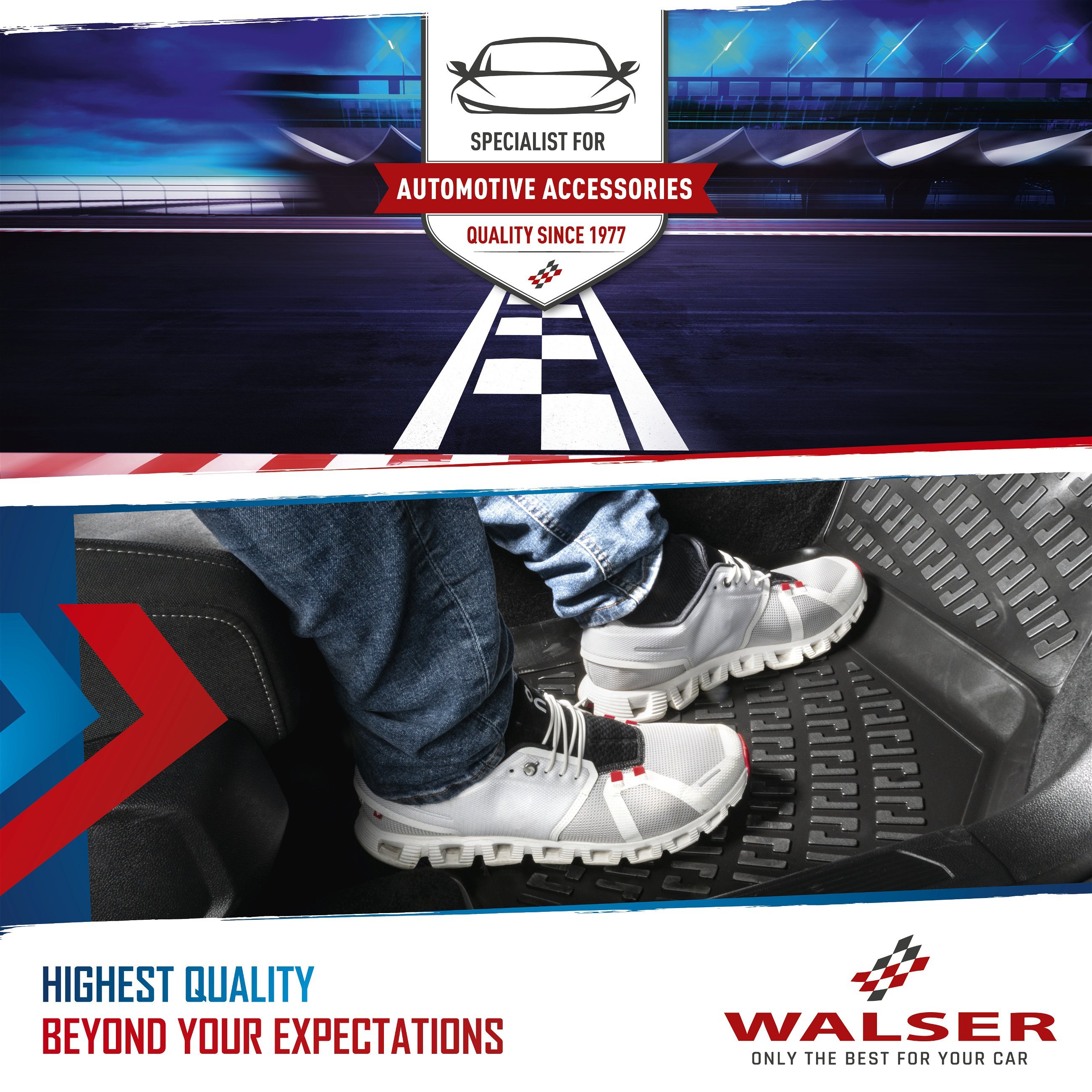 NXT Rubber Mats for VW Golf VIII (CD1) 07/2019-Today, VW Golf VIII Variant (CG5) 08/2020-Today