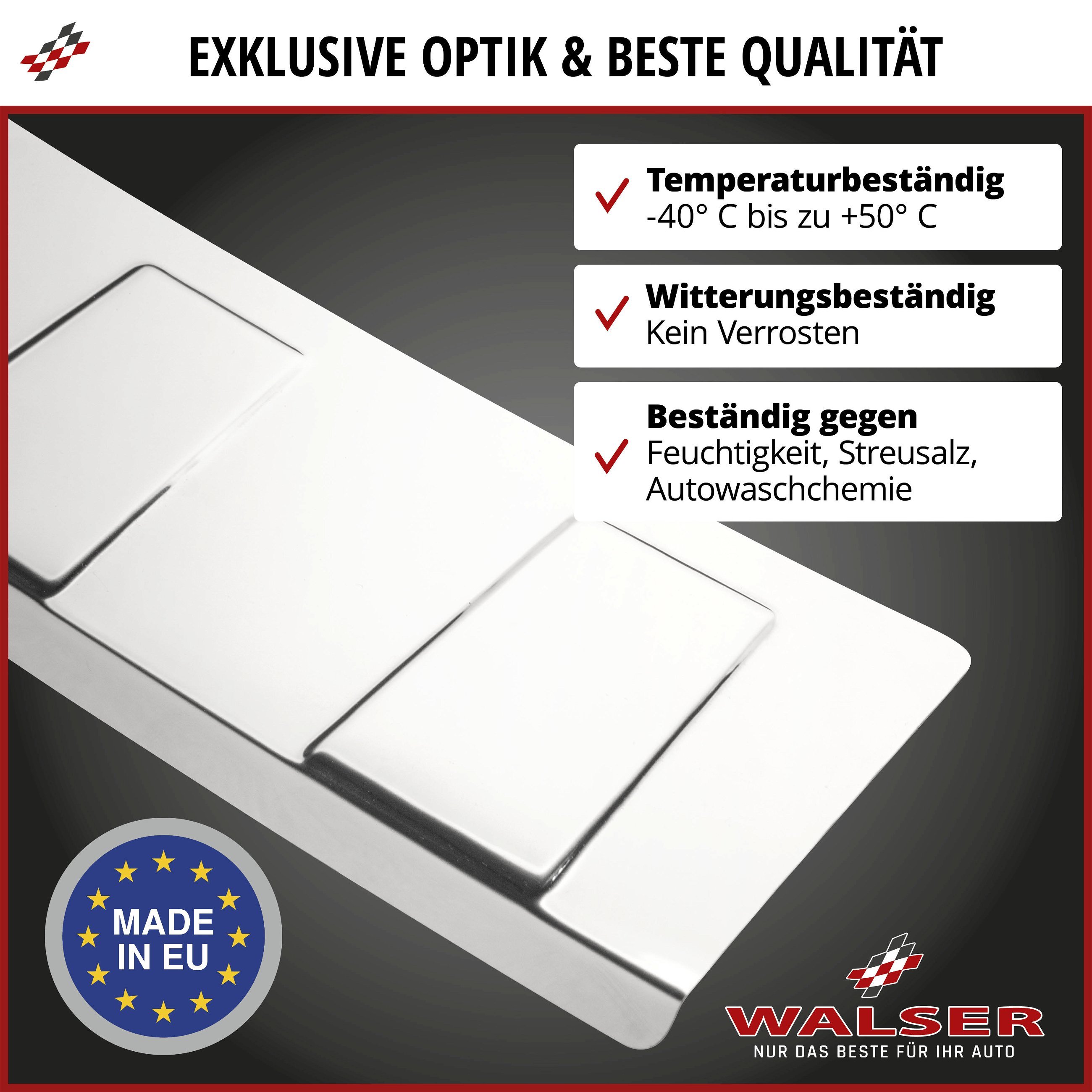 Ladekantenschutz Proguard aus Edelstahl für BMW X1 (F48) 11/2014-Heute
