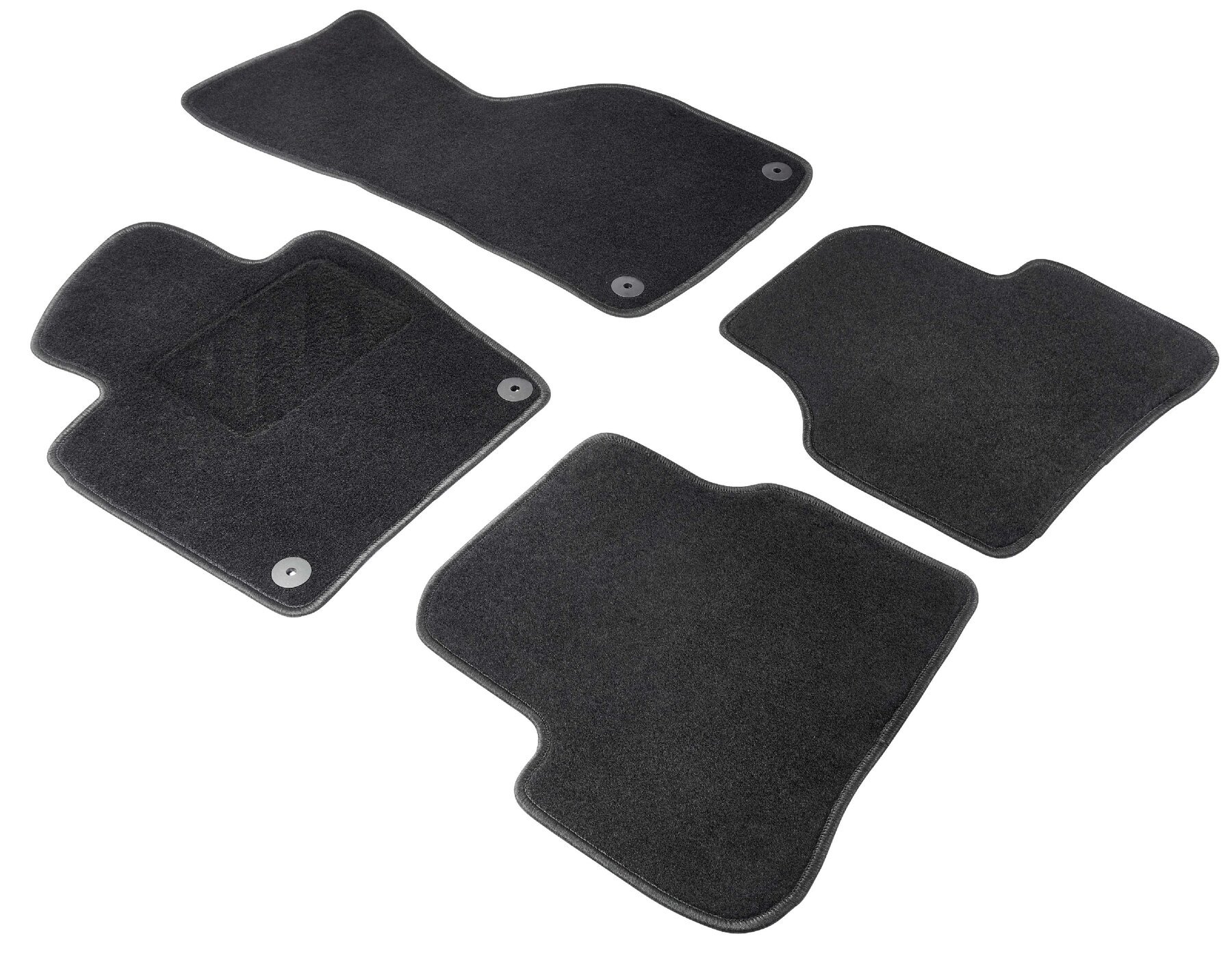 Tapis de sol pour VW Passat B7/B7 Variant 08/2010-12/2015, CC B7 11/2011-12/2016