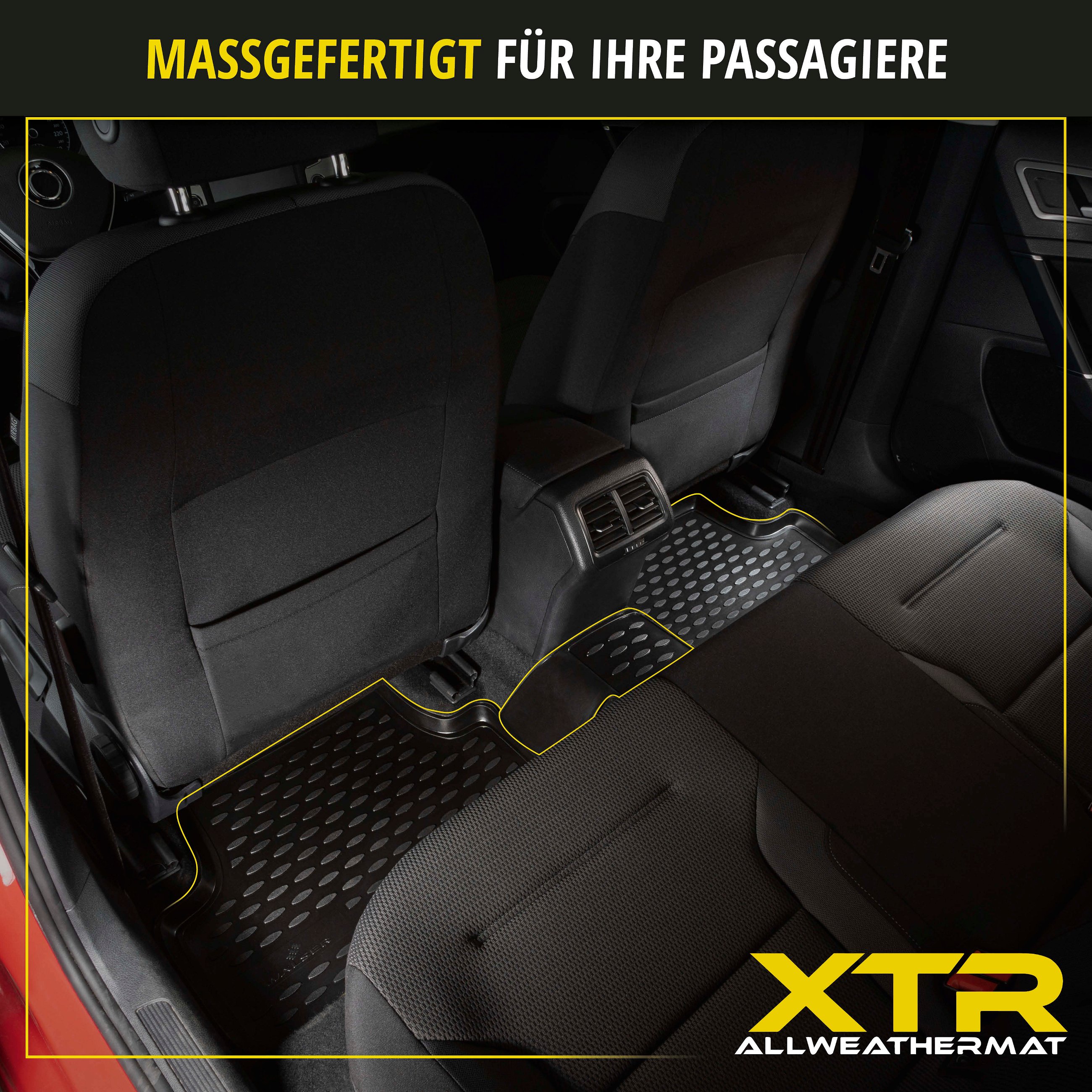Gummimatten XTR für BMW 5er Limousine 09/2016-Heute