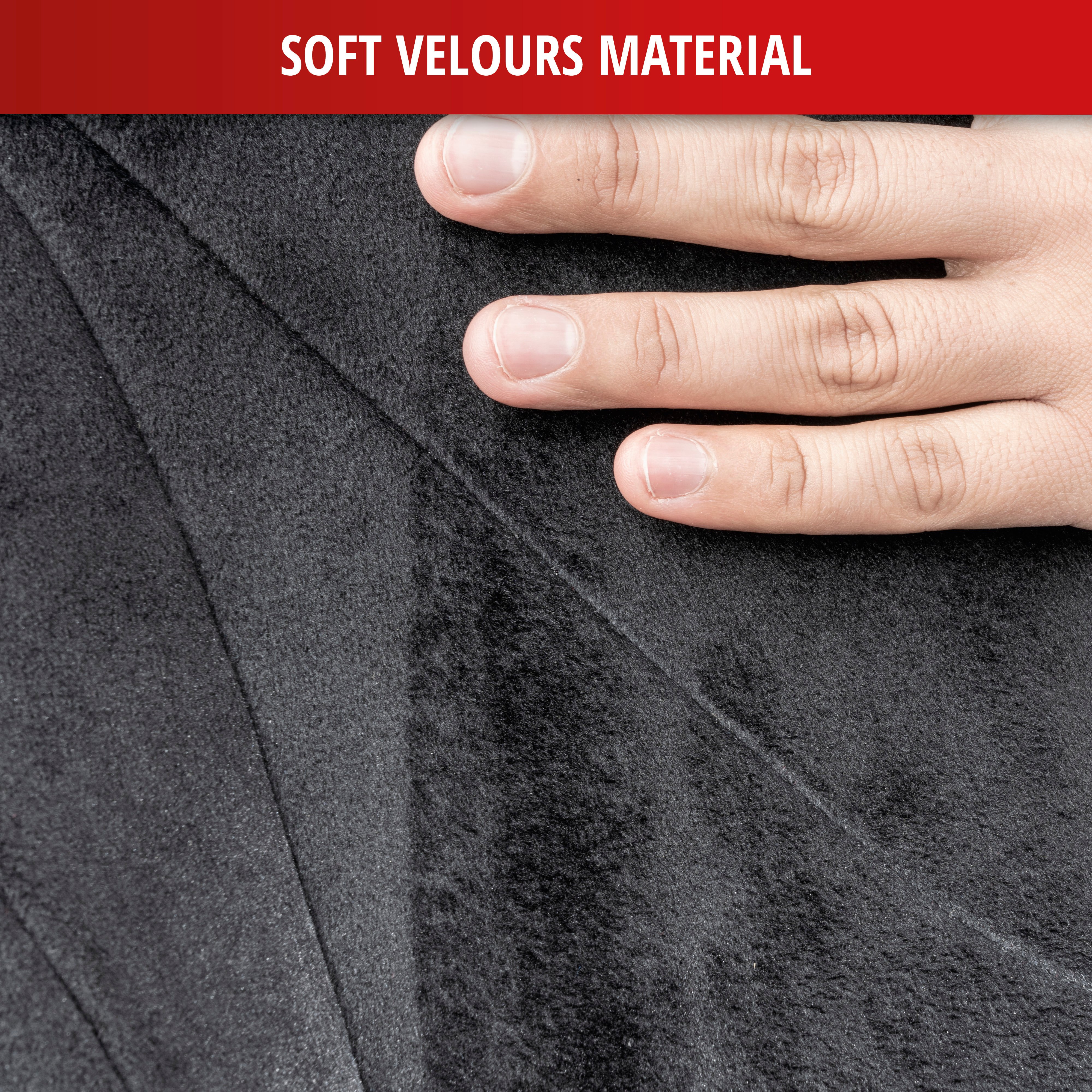 Air Flow car seat pad black