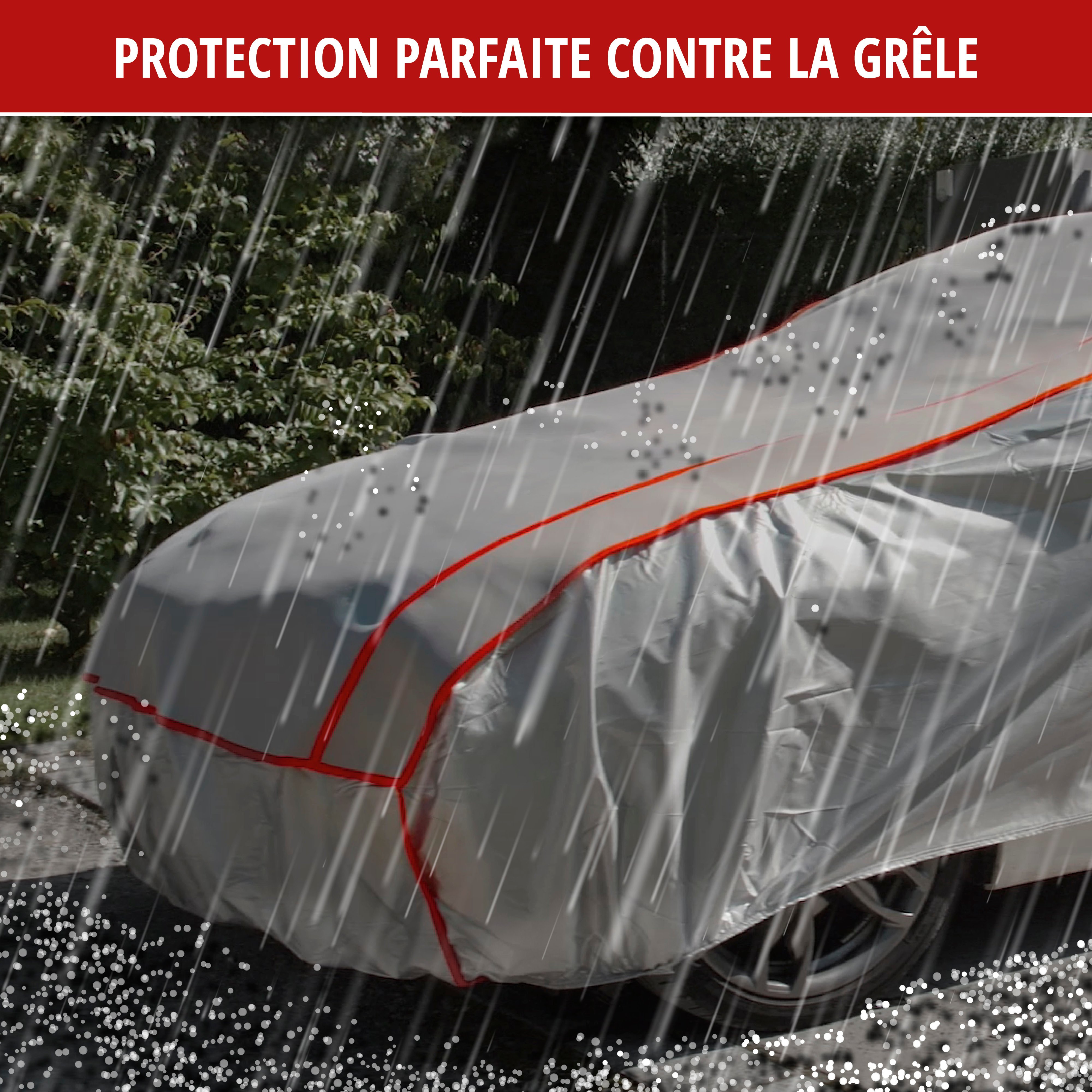 Bâche de Voiture anti-grêle Perma Protect taille S