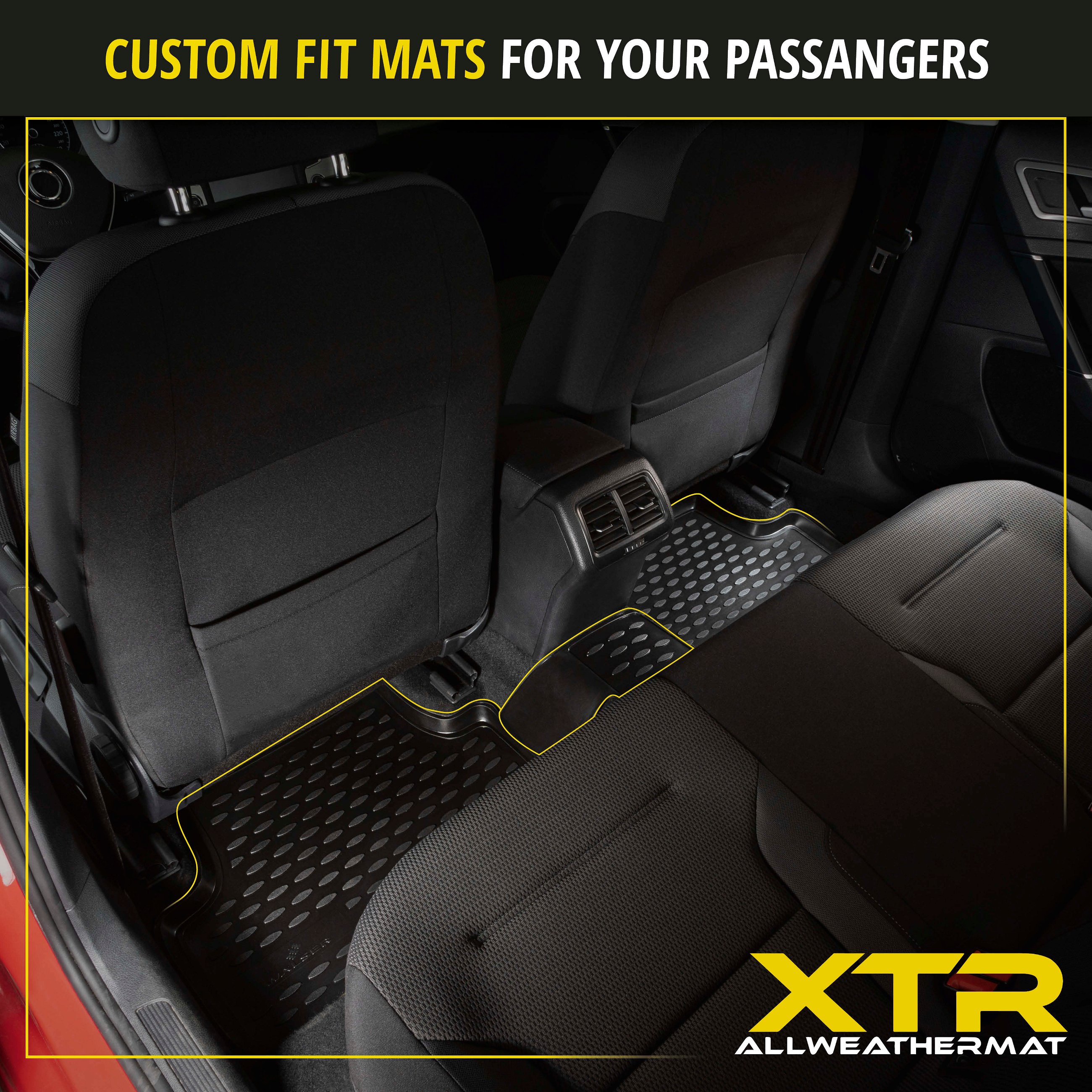 XTR Rubber Mats for Seat Ibiza IV ST 03/2010 - 07/2016