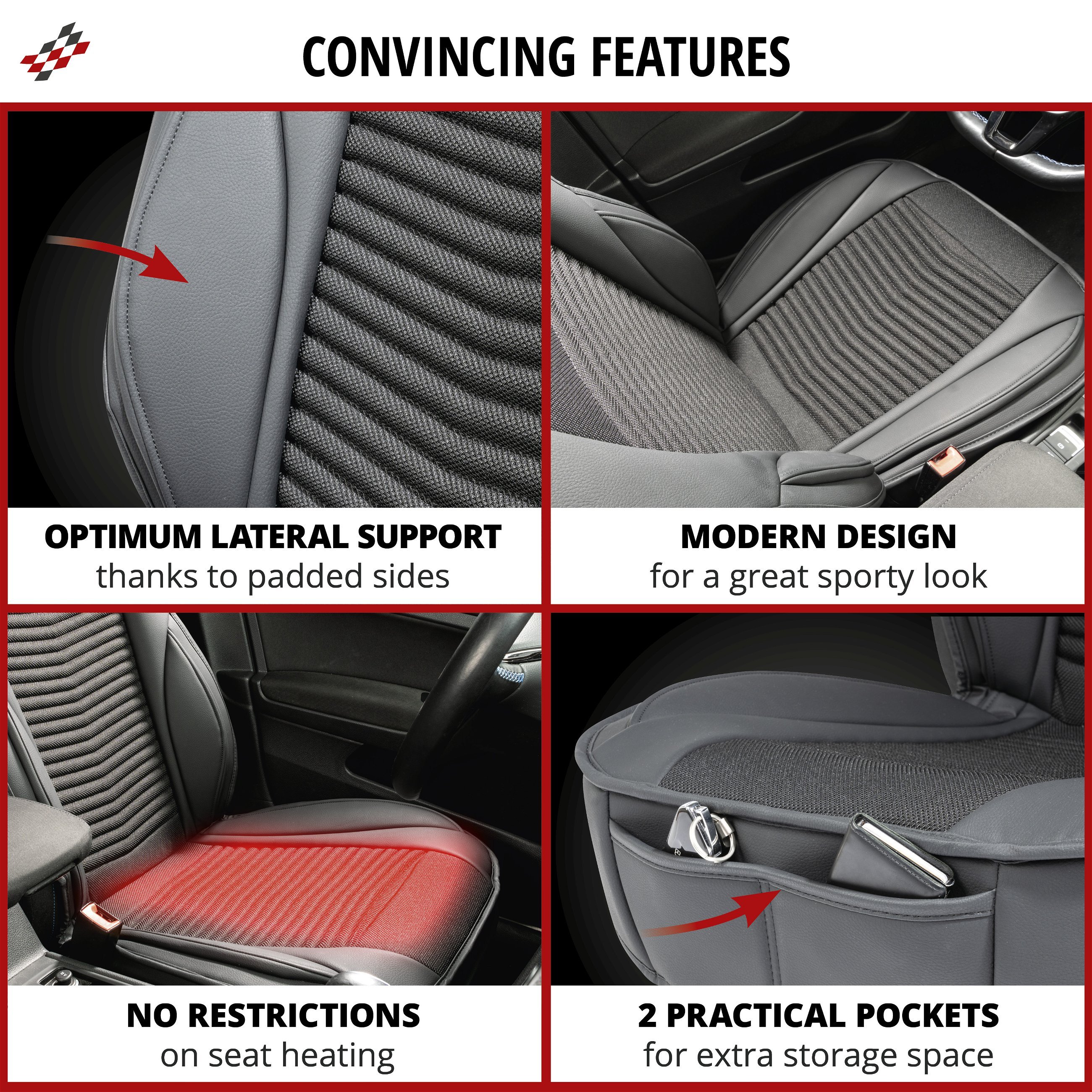Car Seat cover Max black