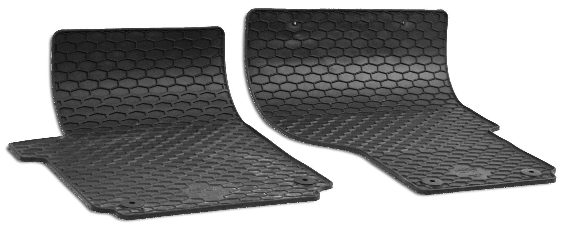 DirtGuard rubberen voetmatten geschikt voor VW Amarok 09/2010-Vandaag, 2-teilig