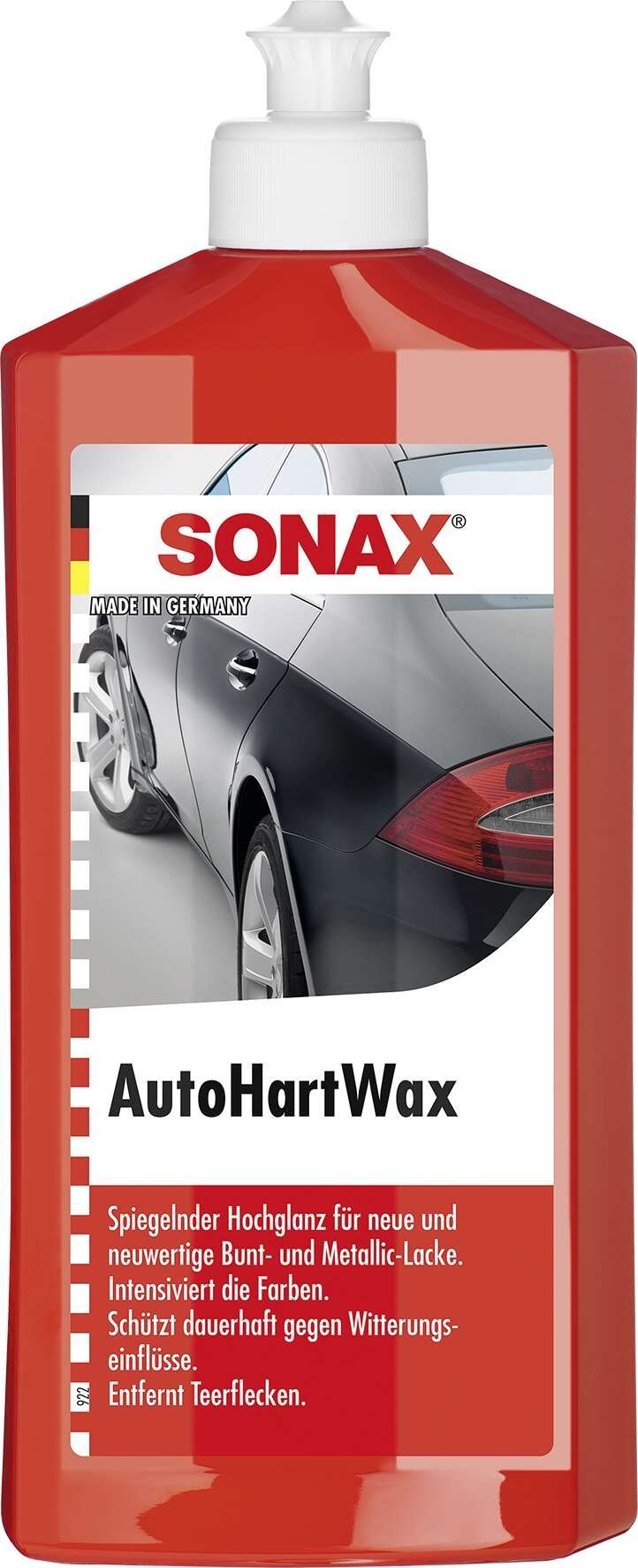 SONAX AutoHartWax 500 ml rimuove le macchie di catrame