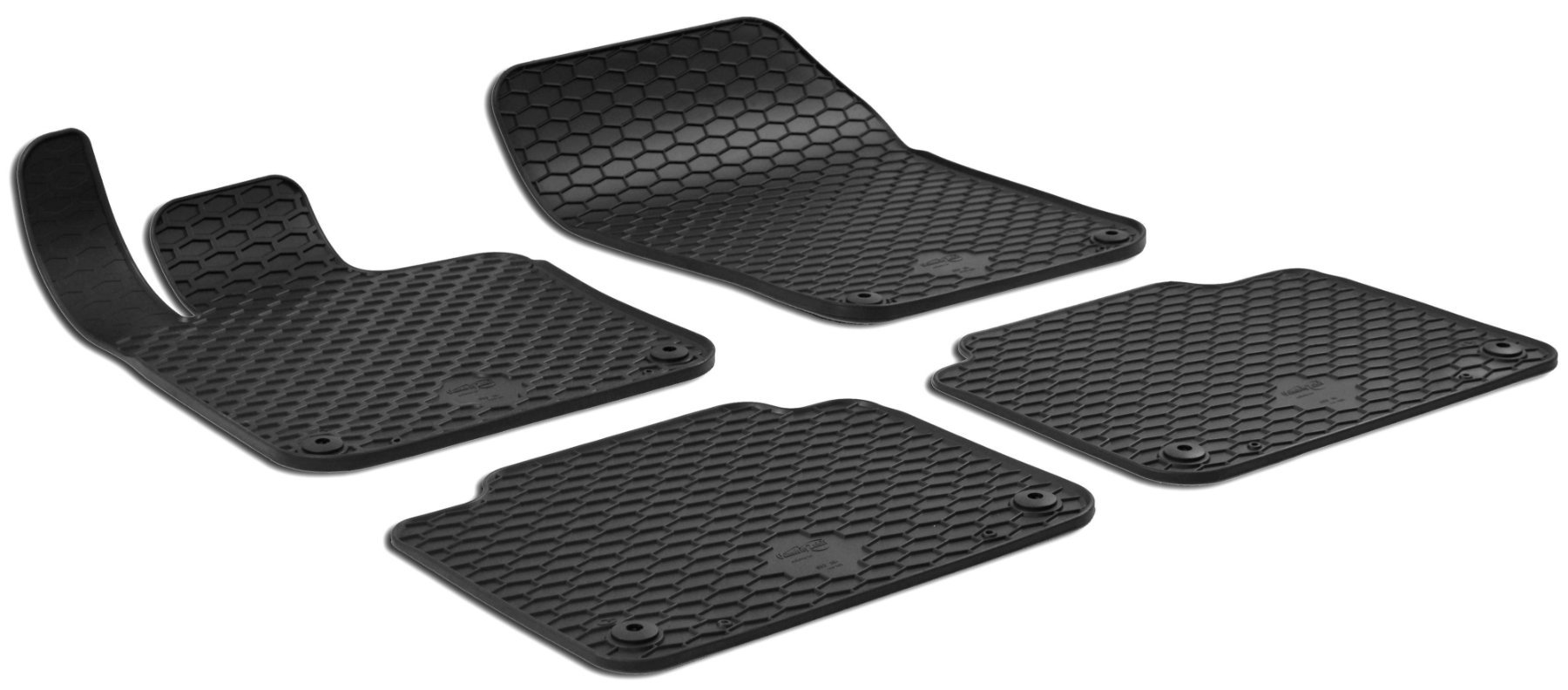 DirtGuard rubberen voetmatten geschikt voor Volvo V90/S90 II 2016-Vandaag