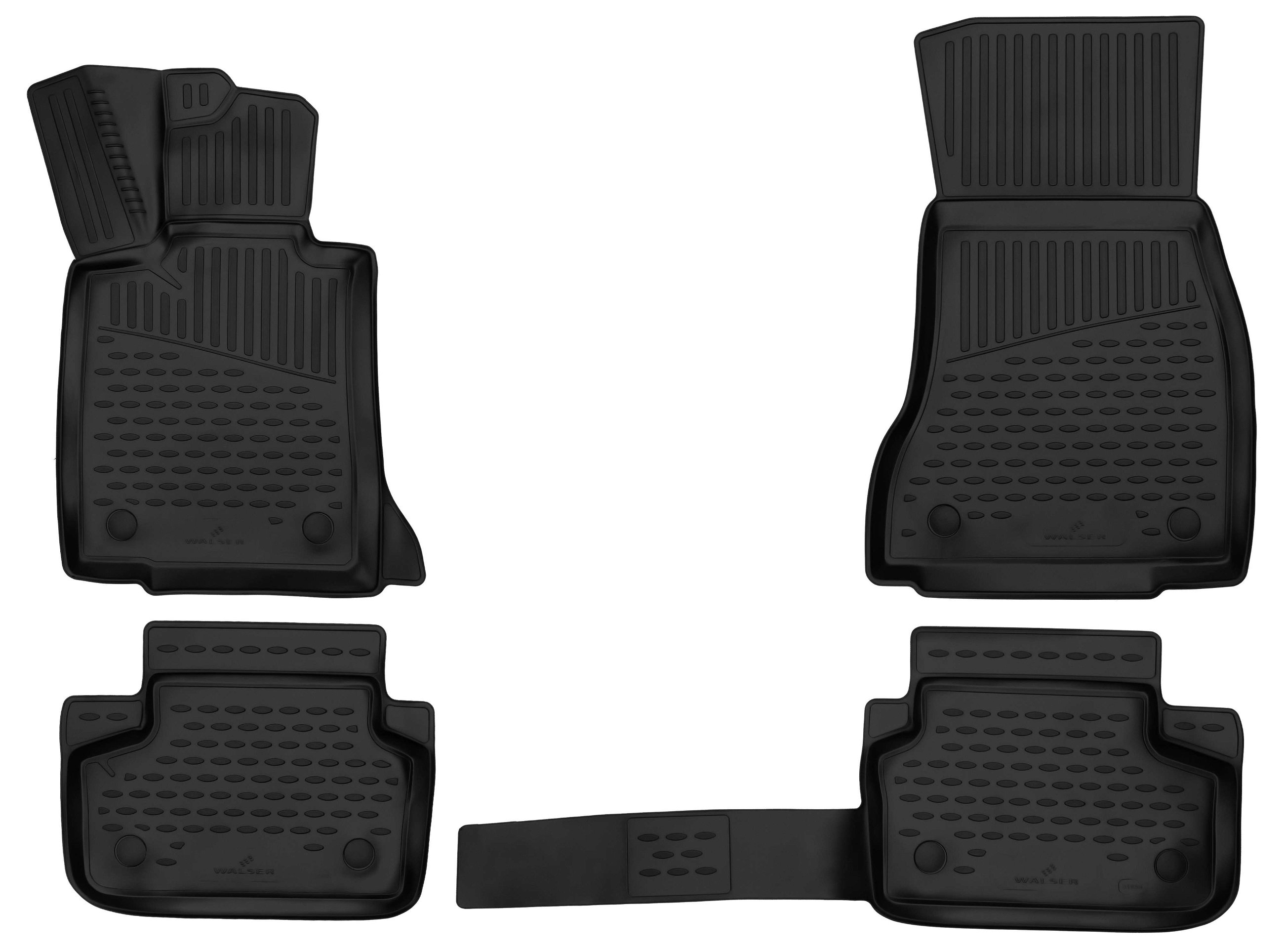 Tapis en caoutchouc XTR pour BMW 5er Limousine 09/2016-Auj.