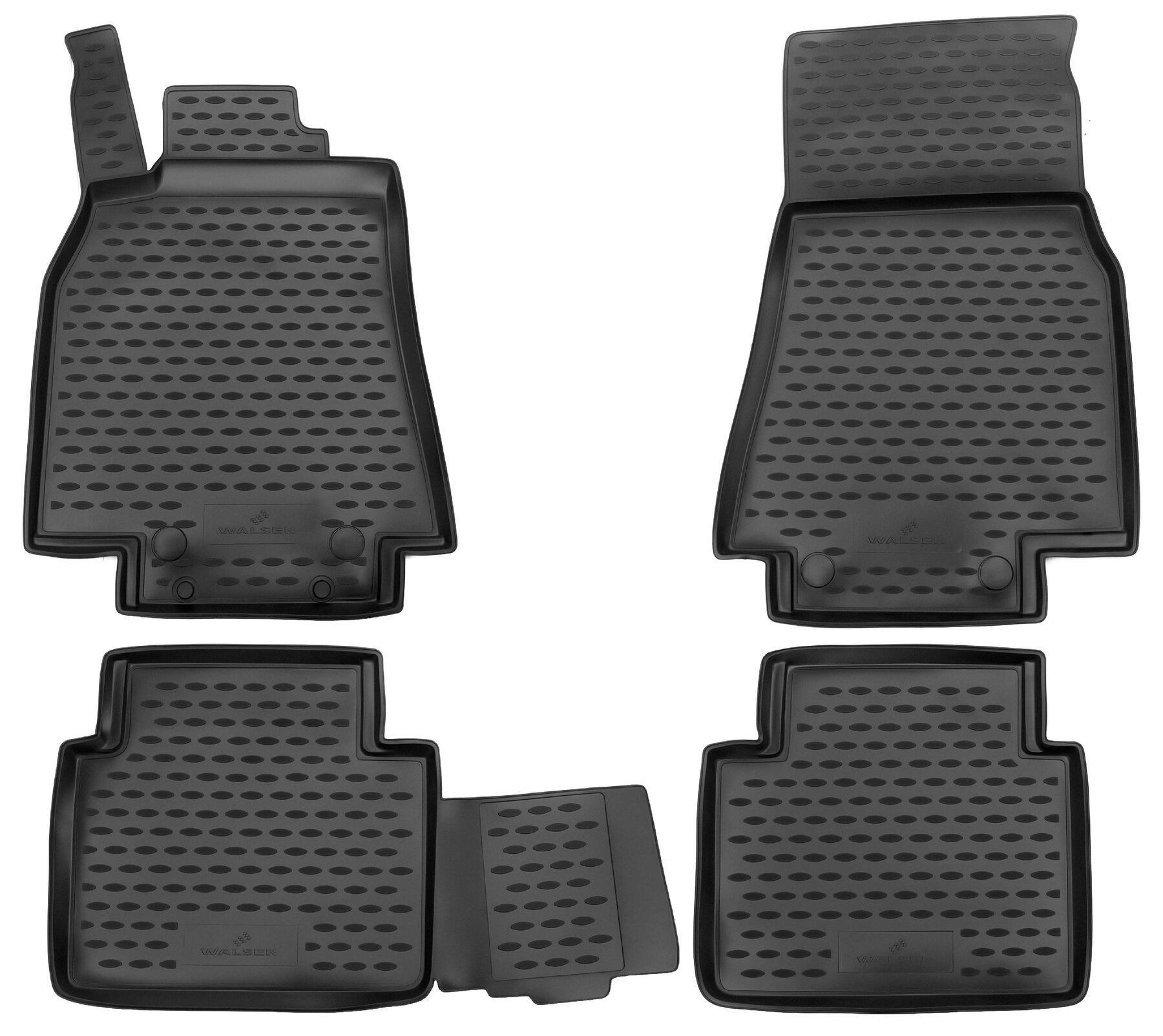 Tappetini in gomma per auto su misura XTR per Mercedes -Benz classe B Sports Tourer (W245), 2005 - 2011