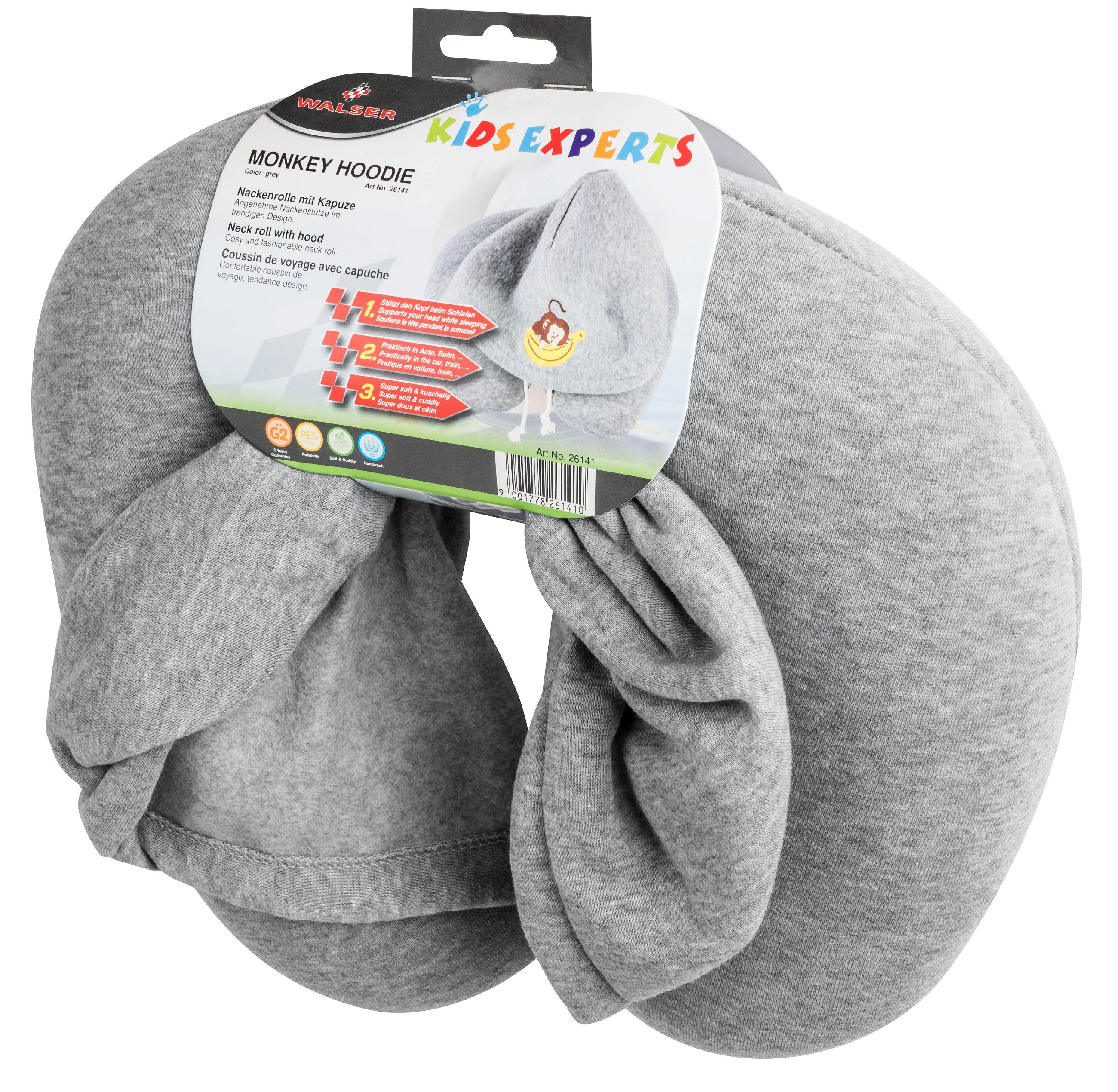 Mitre à capuche de singe gris à partir de 5 ans