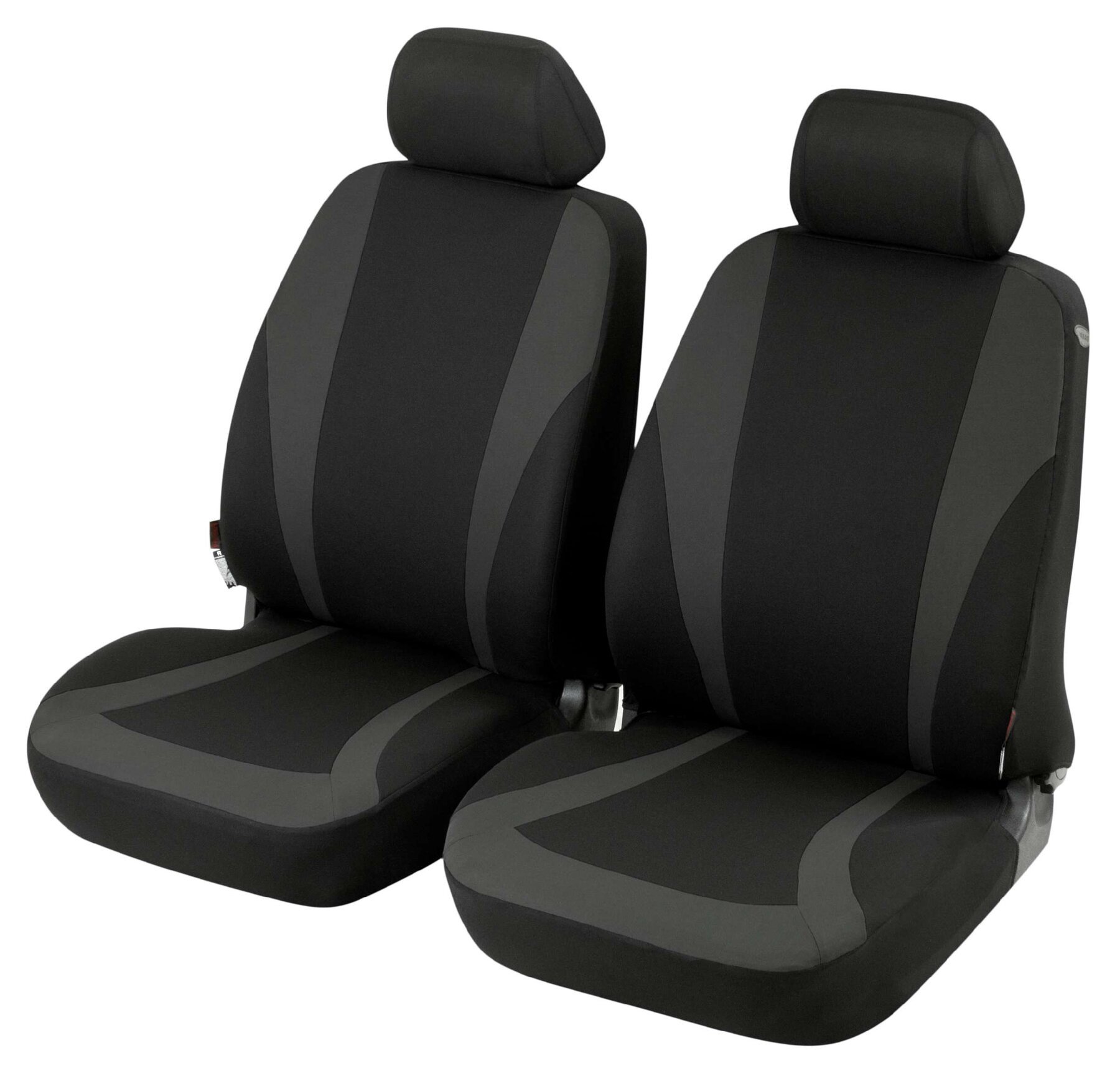 Car Seat cover Mendoza anthracite grey for two front seats