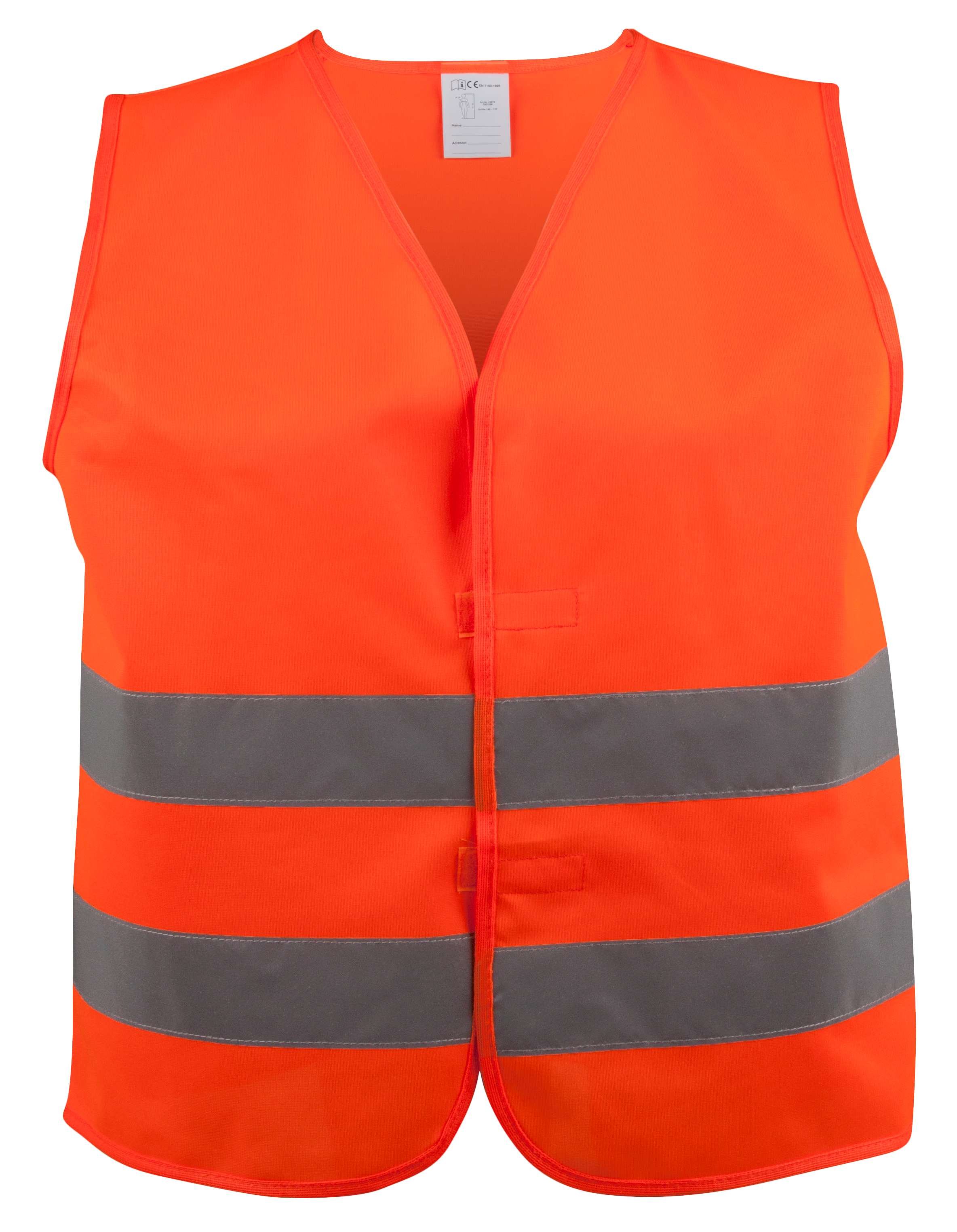 Sicherheitsweste Größe XXXL für Erwachsene Orange EN 471/2 43876, Sicherheitswesten, Erste Hilfe & Co, Komfort & Zubehör