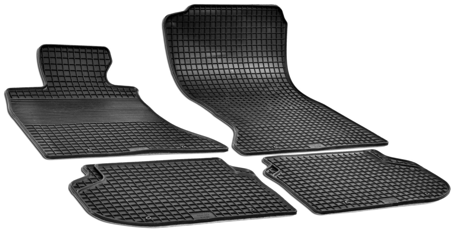 DirtGuard rubberen voetmatten geschikt voor BMW 5 (F10, F11) 2009-2017