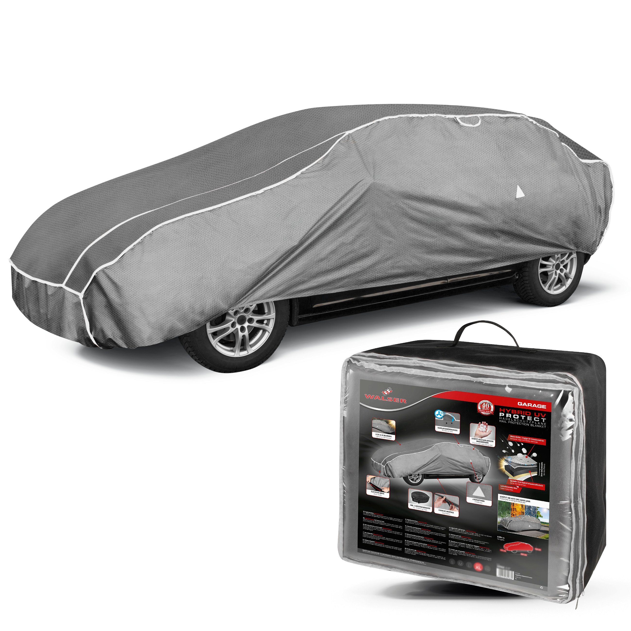 Car hail protection tarpaulin Hybrid UV Protect size XXL