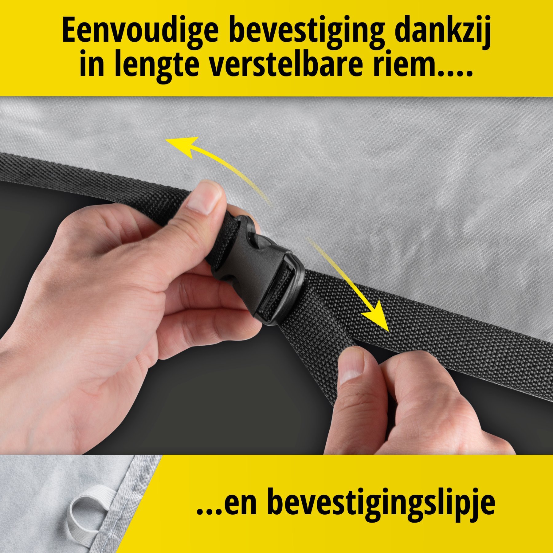 Autobeschermhoes afdekhoes Sun Reflect maat 8 zilver