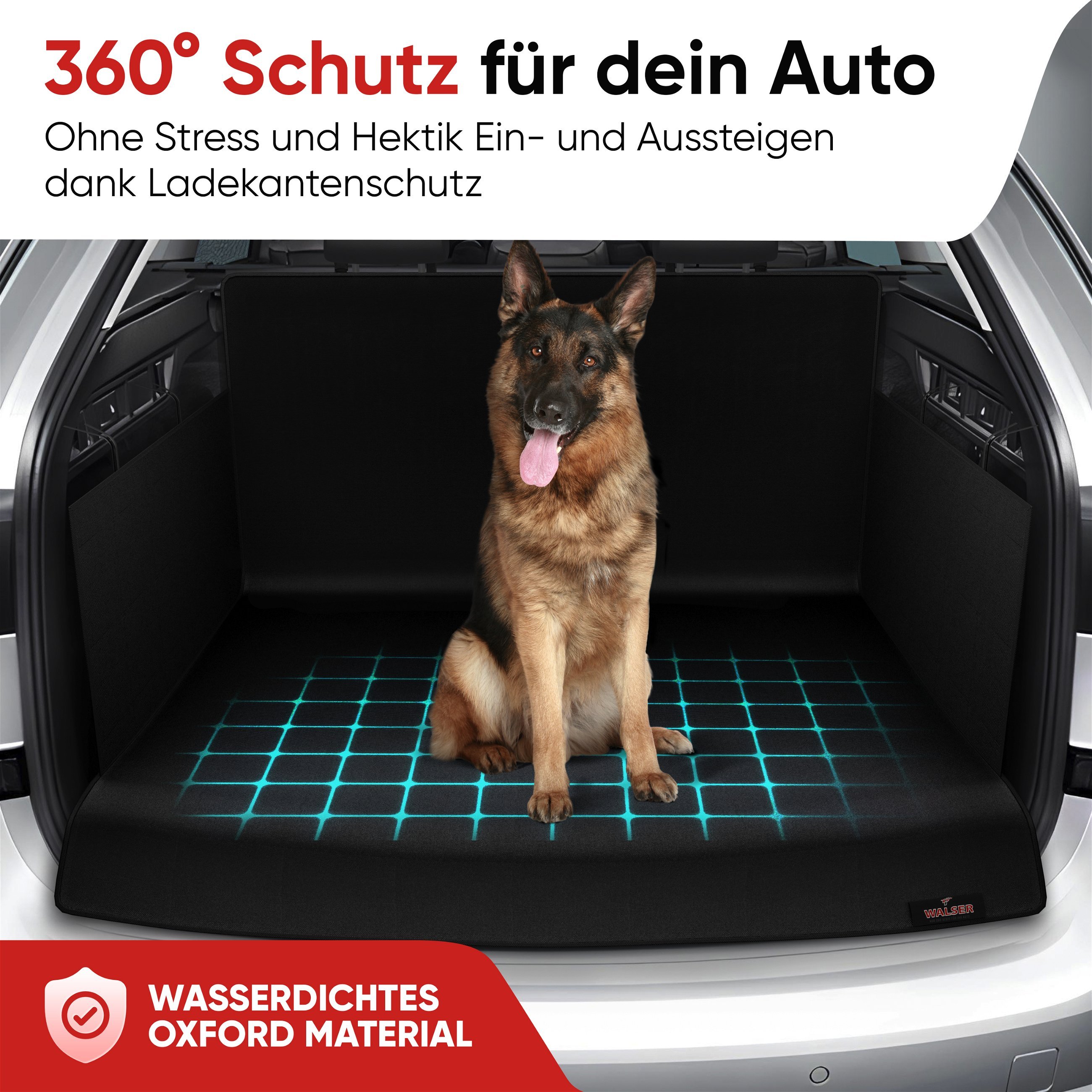AUTOMATTEN FÜR SKODA  Áuto-Hundedecke für Kofferraum